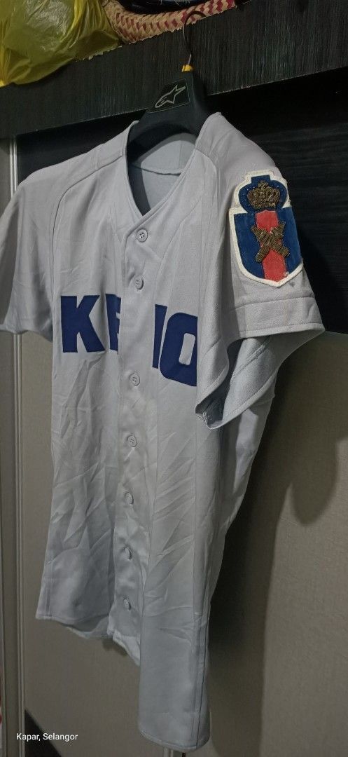 Japanese Brand × Vintage Vintage 90s Keio High School baseball uniform X descente Size US M / EU 48-50 / 2 - 3 Thumbnail