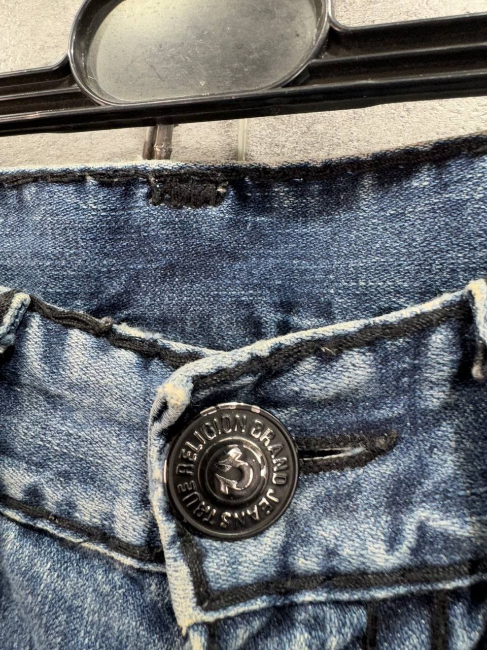 True Religion True Religion Vintage Blue Jeans Denim Black Stitching Size US 34 / EU 50 - 5 Thumbnail