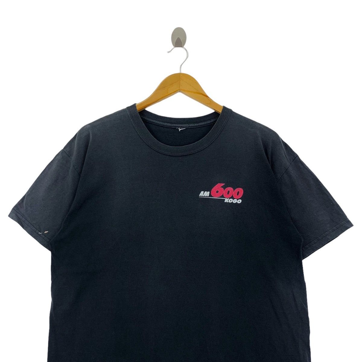 Vintage Vintage 90’ AM 600 KOGO RADIO Gaga Tee Shirt Top Size US L / EU 52-54 / 3 - 2 Thumbnail