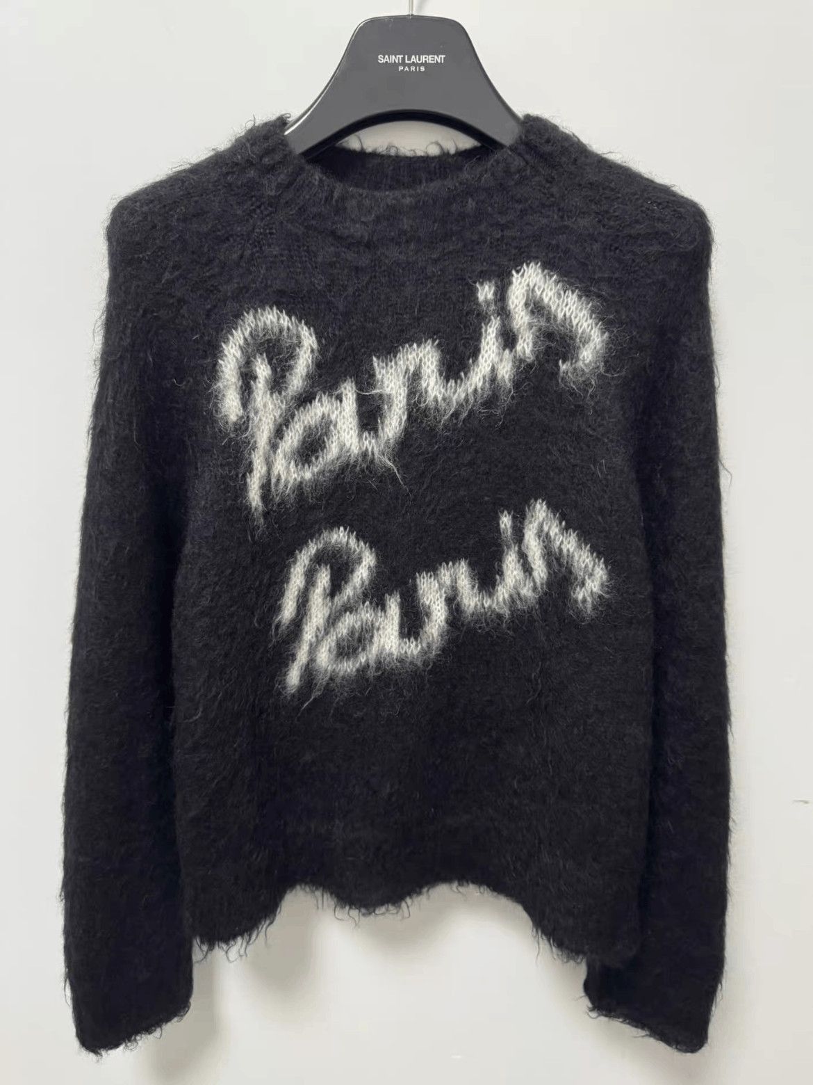 Saint Laurent Paris Saint Laurent Paris 22SS Mohair Paris Knitwear-2508 Size US S / EU 44-46 / 1 - 1 Thumbnail