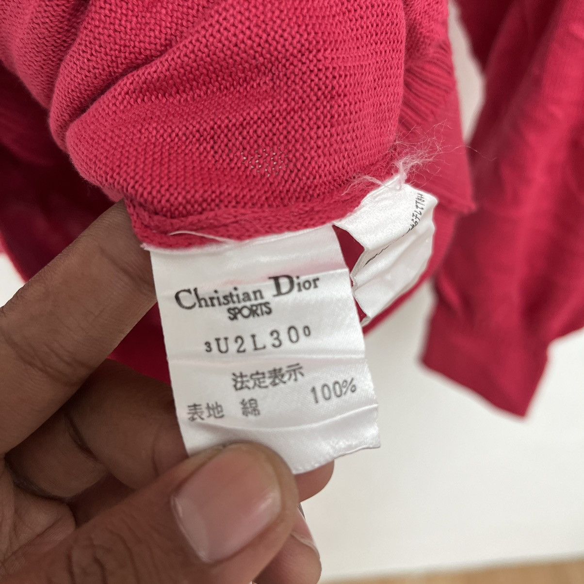 Christian Dior Monsieur × Vintage Vintage Christian Dior Sports Knitwear Women's Size M / US 6-8 / IT 42-44 - 7 Thumbnail