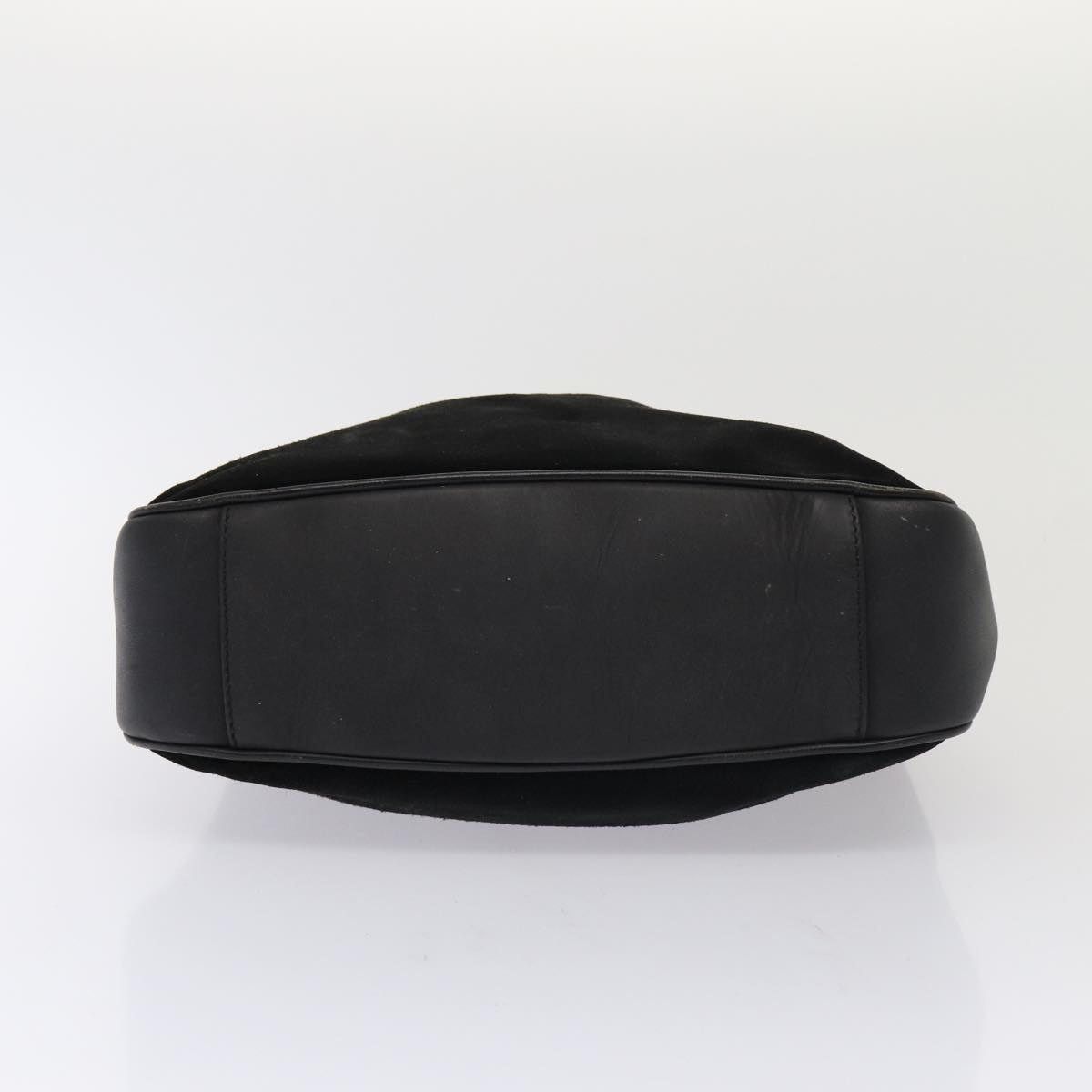 Gucci GUCCI Bamboo Hand Bag Suede Black Size ONE SIZE - 5 Thumbnail