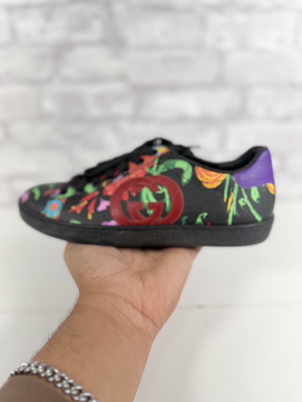 Gucci Gucci Ace Ladies Size 6.5US/36.5EU Size US 5 / EU 37 - 10 Thumbnail