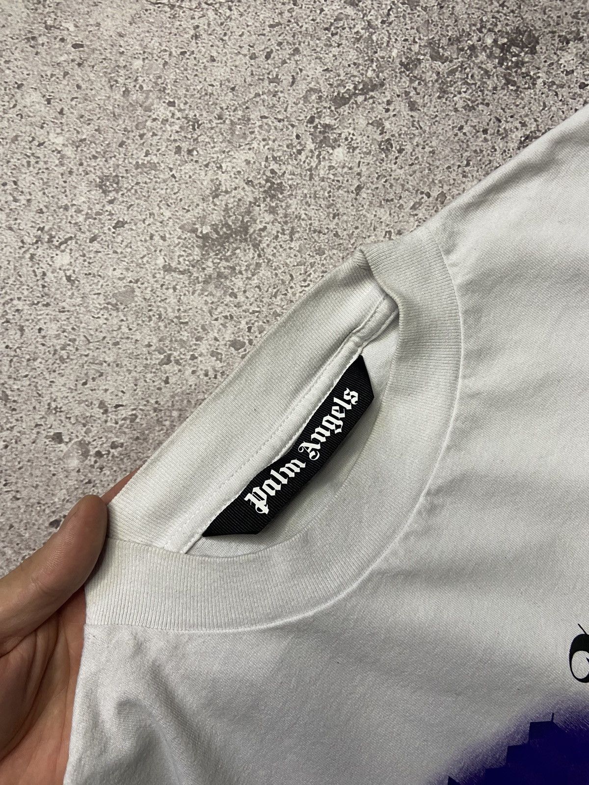 Palm Angels Palm Angels London Sprayed Logo Tee Size US M / EU 48-50 / 2 - 3 Thumbnail