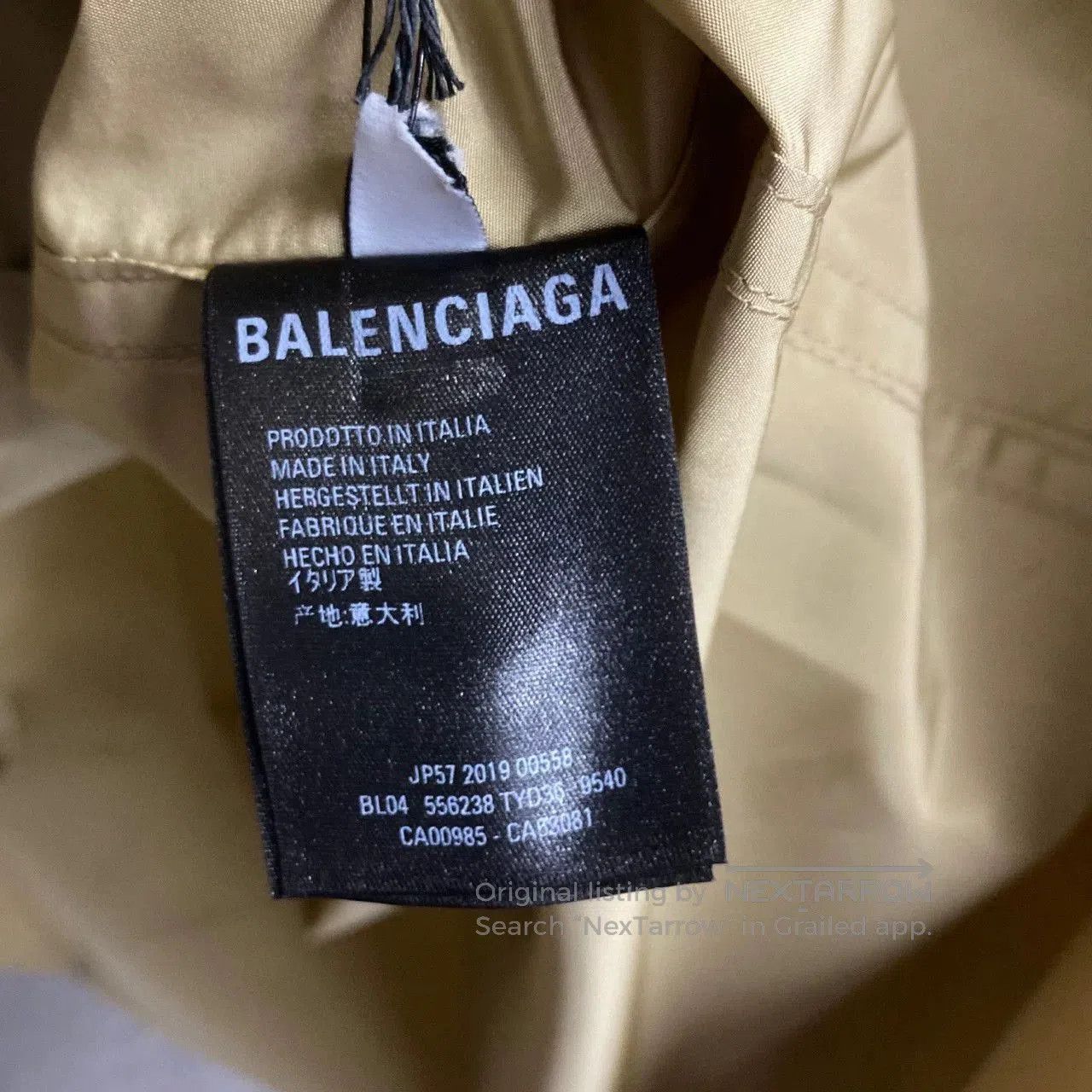 Balenciaga Balenciaga Logo Print Jacket. Size US S / EU 44-46 / 1 - 3 Thumbnail