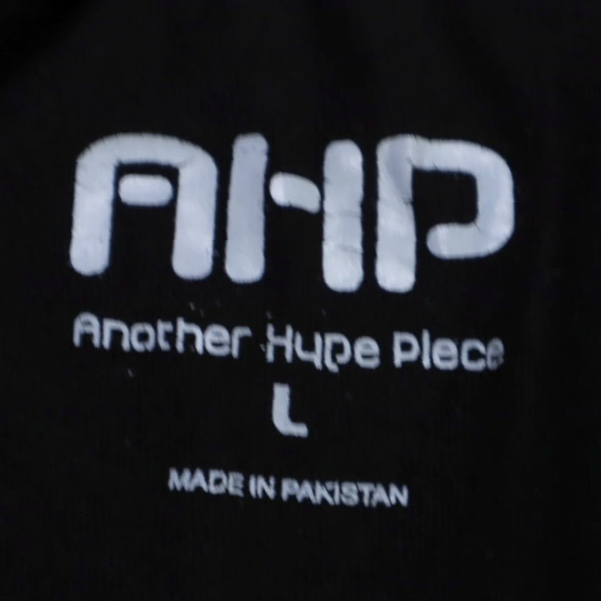 Vintage Another Hype Piece Black Men's L T-Shirt Solid Superstar Icon Bear Size US L / EU 52-54 / 3 - 5 Thumbnail