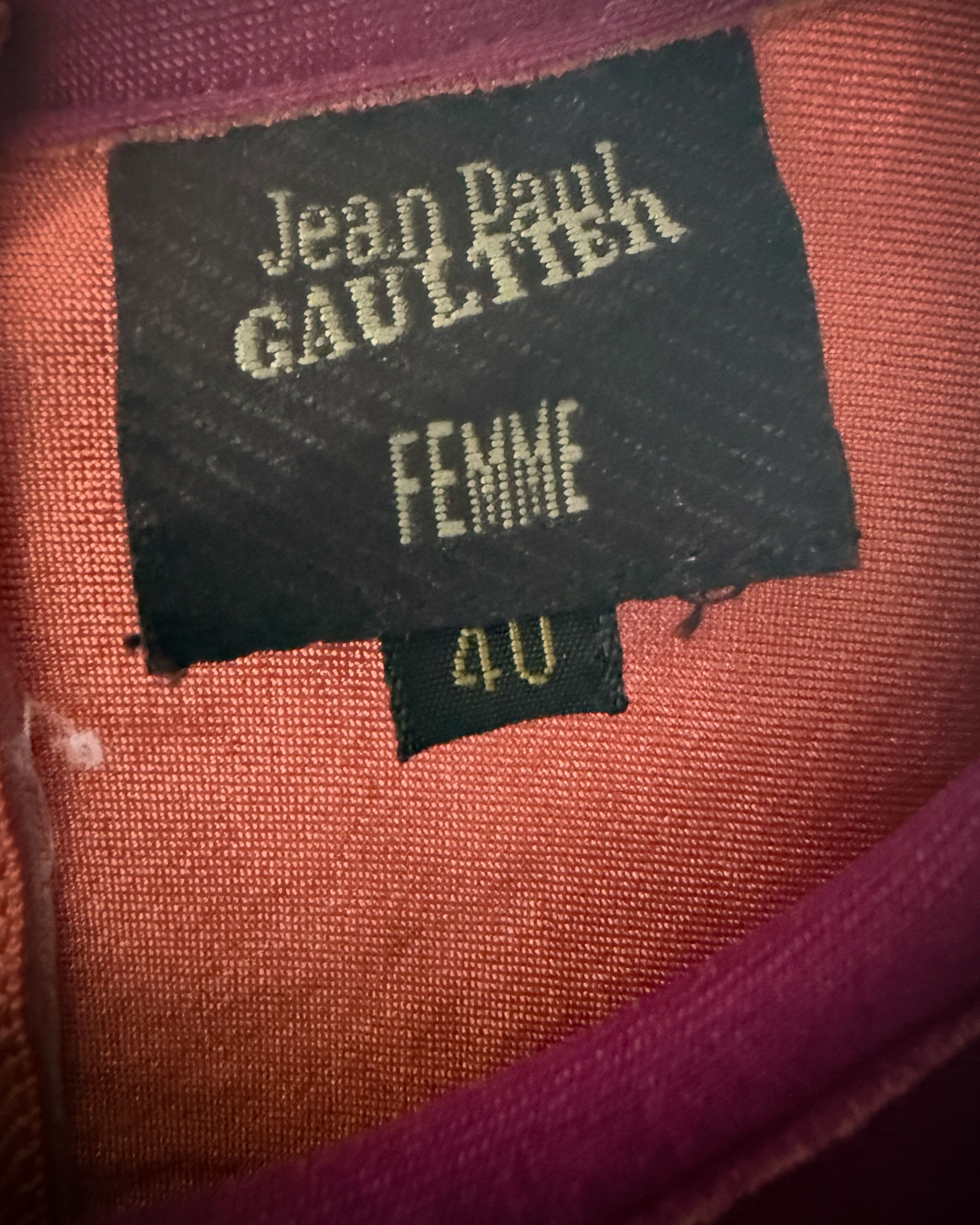 Jean Paul Gaultier JEAN PAUL GAULTIER AW1995 NEOPRENE JACKET Size S / US 4 / IT 40 - 3 Thumbnail