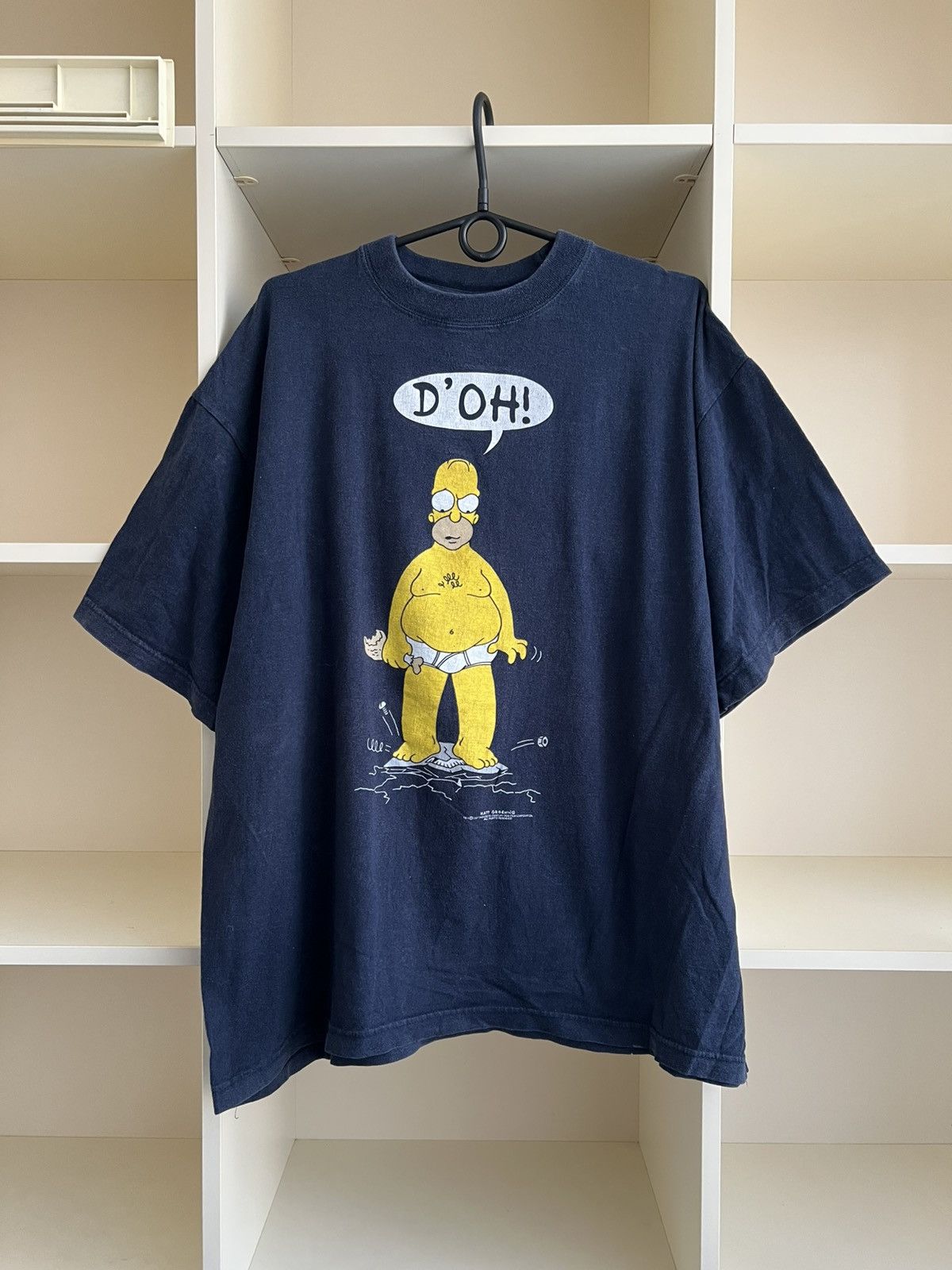 The Simpsons Vintage 1997 The Simpson T-Shirt Homer Movie Tee Size US XL / EU 56 / 4 - 1 Thumbnail