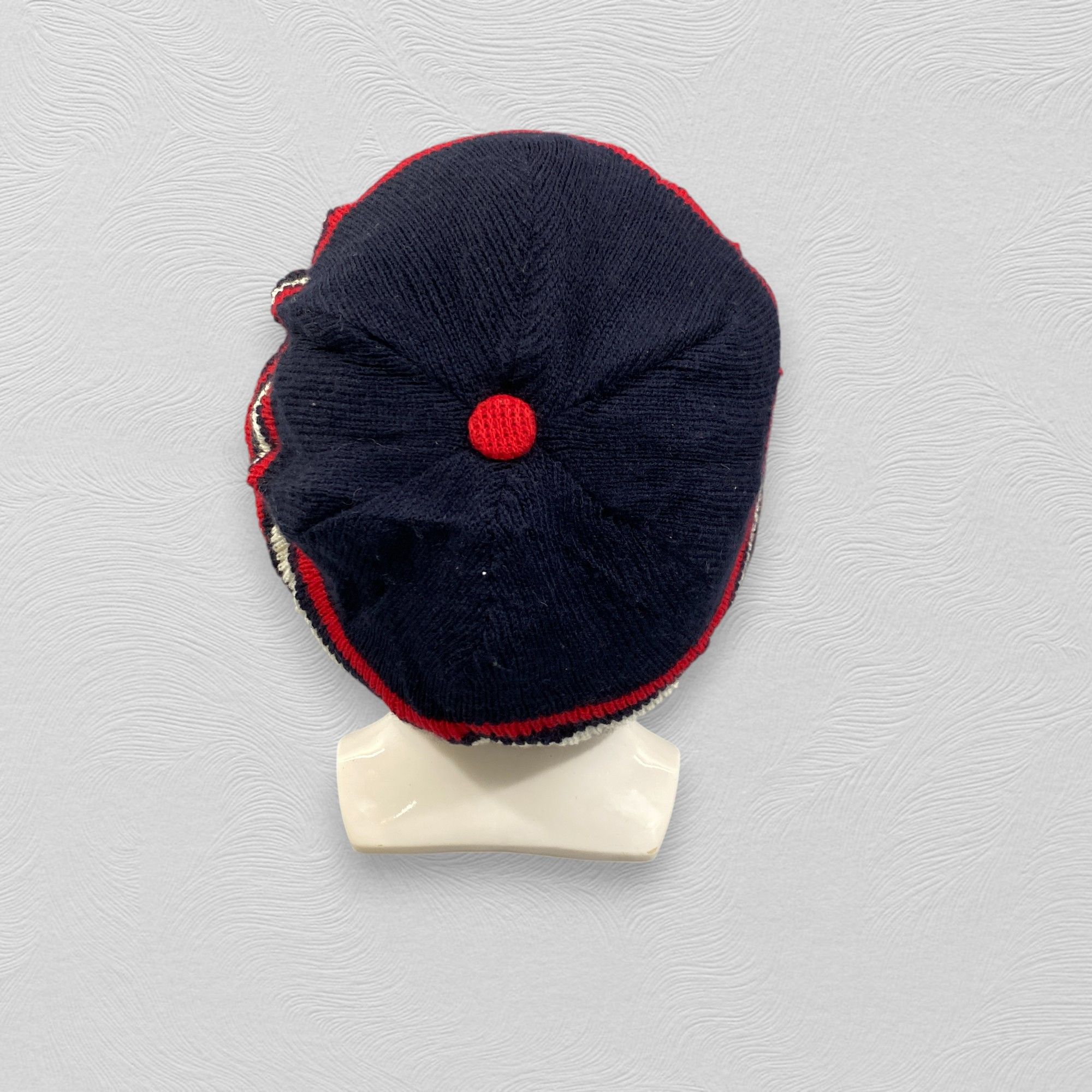 Japanese Brand Champion Stripped Knit Hat -BN678 Size ONE SIZE - 4 Thumbnail