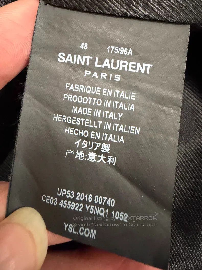 Saint Laurent Paris Saint Laurent Paris Rainbow Candy Colored Leather Biker Ja Size US M / EU 48-50 / 2 - 6 Thumbnail