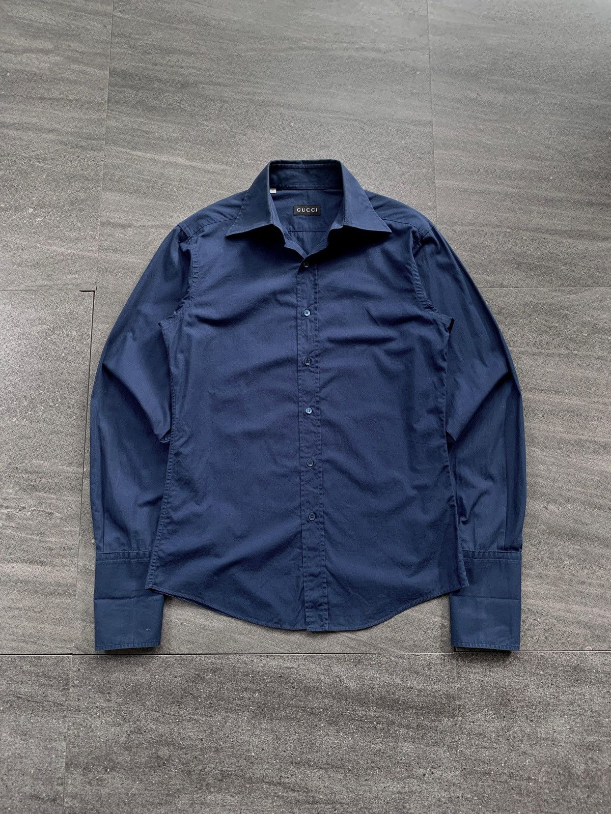 Gucci “FREE IMPORT TAX Cuffed Shirt by Tom Ford Size US M / EU 48-50 / 2 - 1 Thumbnail