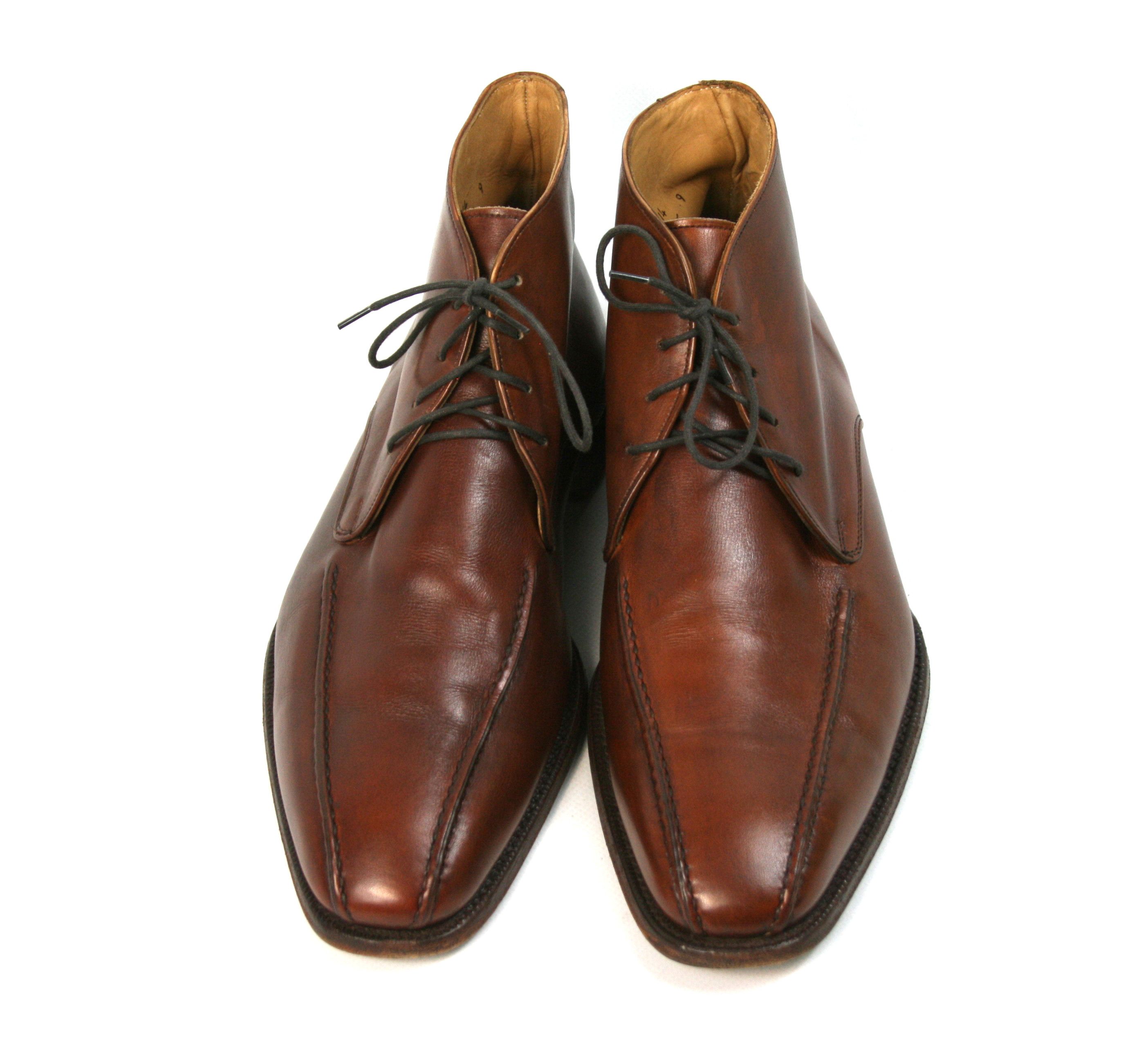 Cheaney Carlton Chukka Leather Boots Made in England Size US 10 / EU 43 - 8 Thumbnail