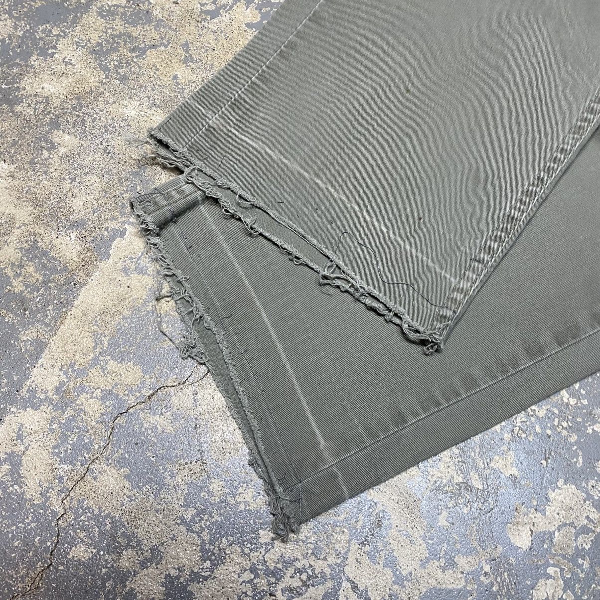 JNCO × Levi's × Vintage Vintage Levi’s Silvertab Loose Baggy Green Work Pants 90s Size US 29 - 7 Thumbnail