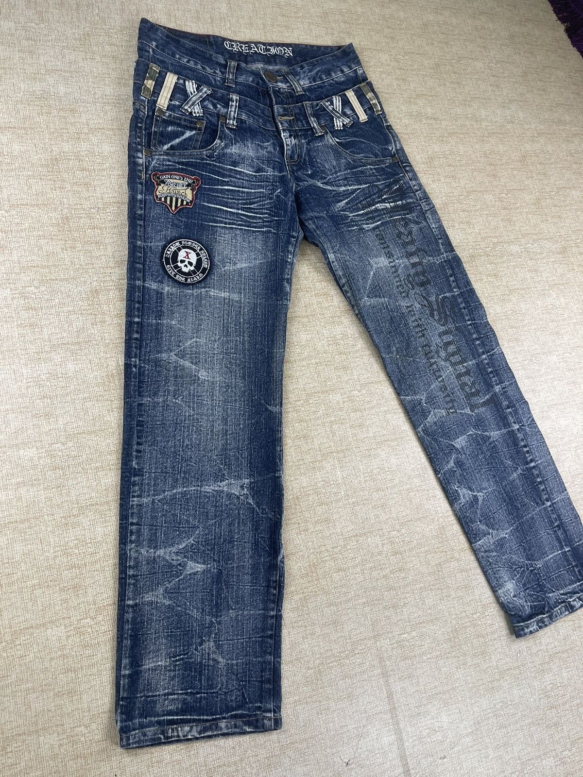 Hysteric Glamour Vintage Hysteric Glamour Creation Double Waist Denim Pants Size US 32 / EU 48 - 4 Thumbnail