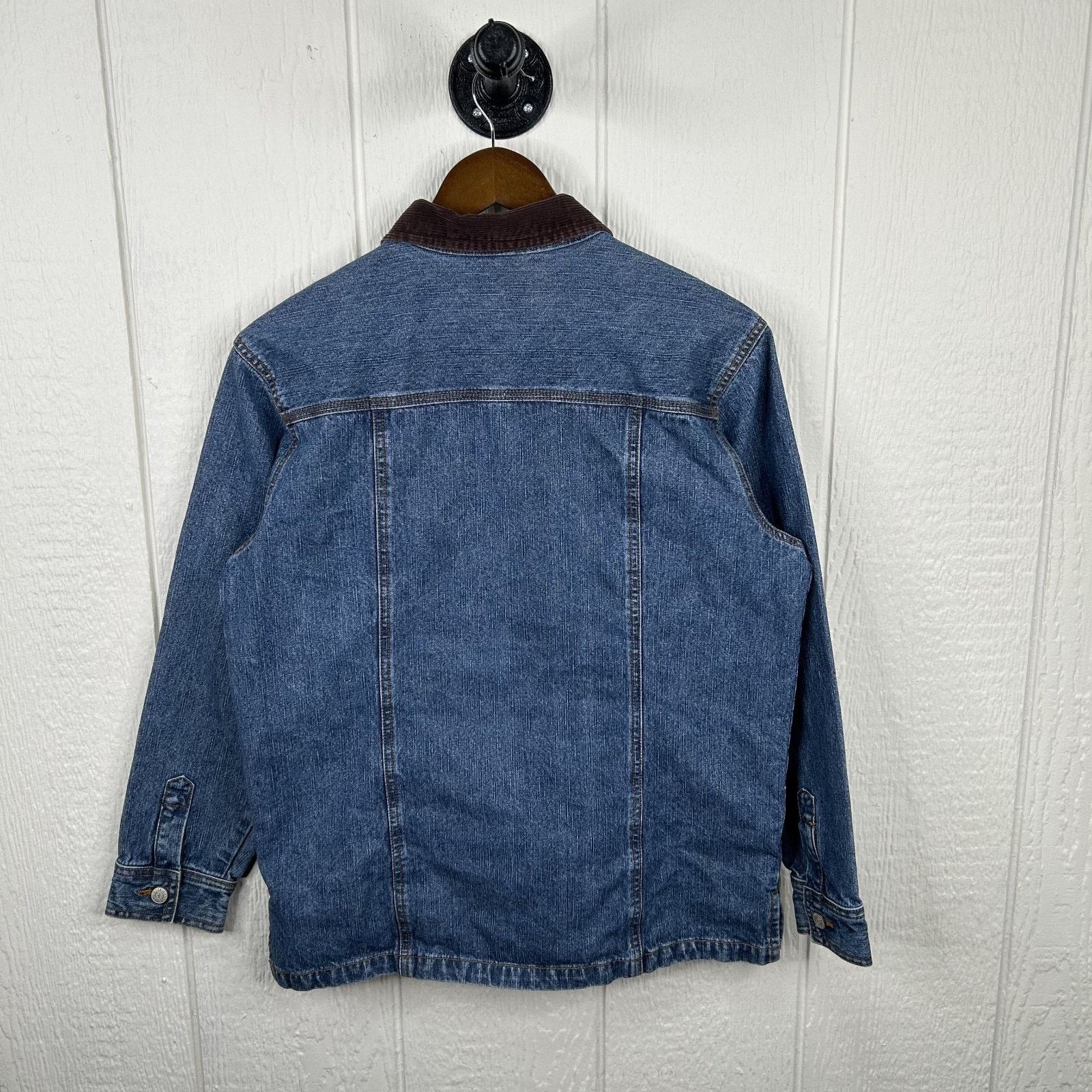 Bill Blass Vintage 90s Bill Blass Button Chore Style Jean Jacket Medium Size US M / EU 48-50 / 2 - 8 Thumbnail