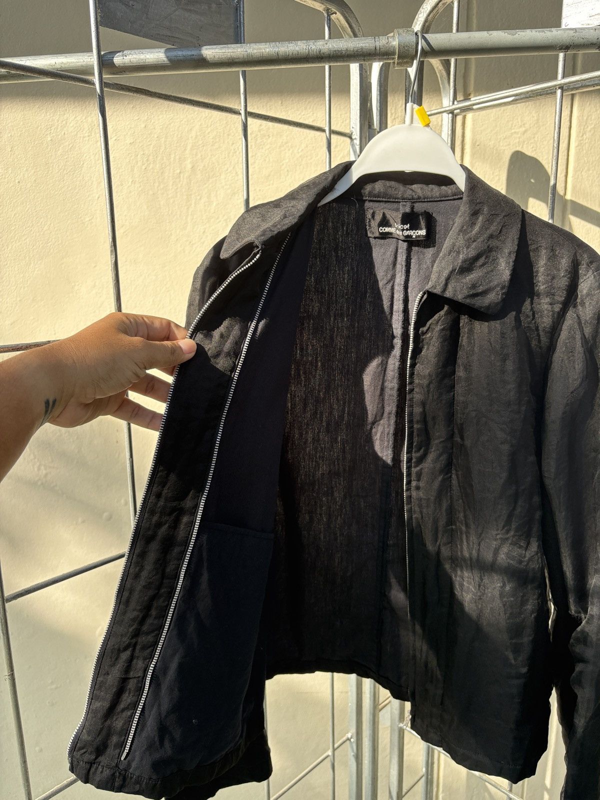 Comme des Garcons Comme des Garcons double zip up / double layer jacket Size S / US 4 / IT 40 - 14 Thumbnail