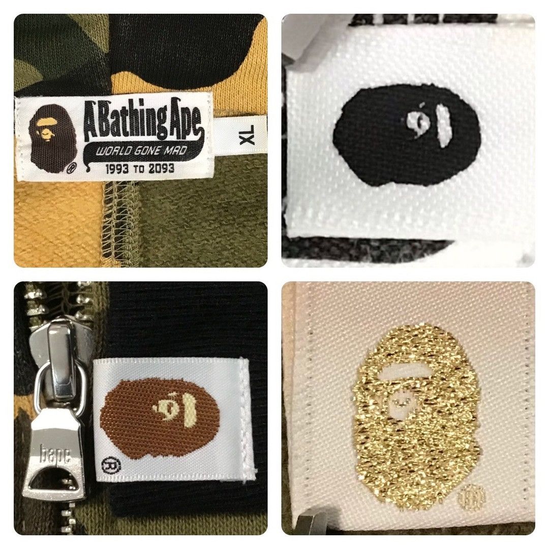 Bape BAPE Crazy 1st camo shark full zip hoodie a bathing ape Size US XL / EU 56 / 4 - 7 Thumbnail