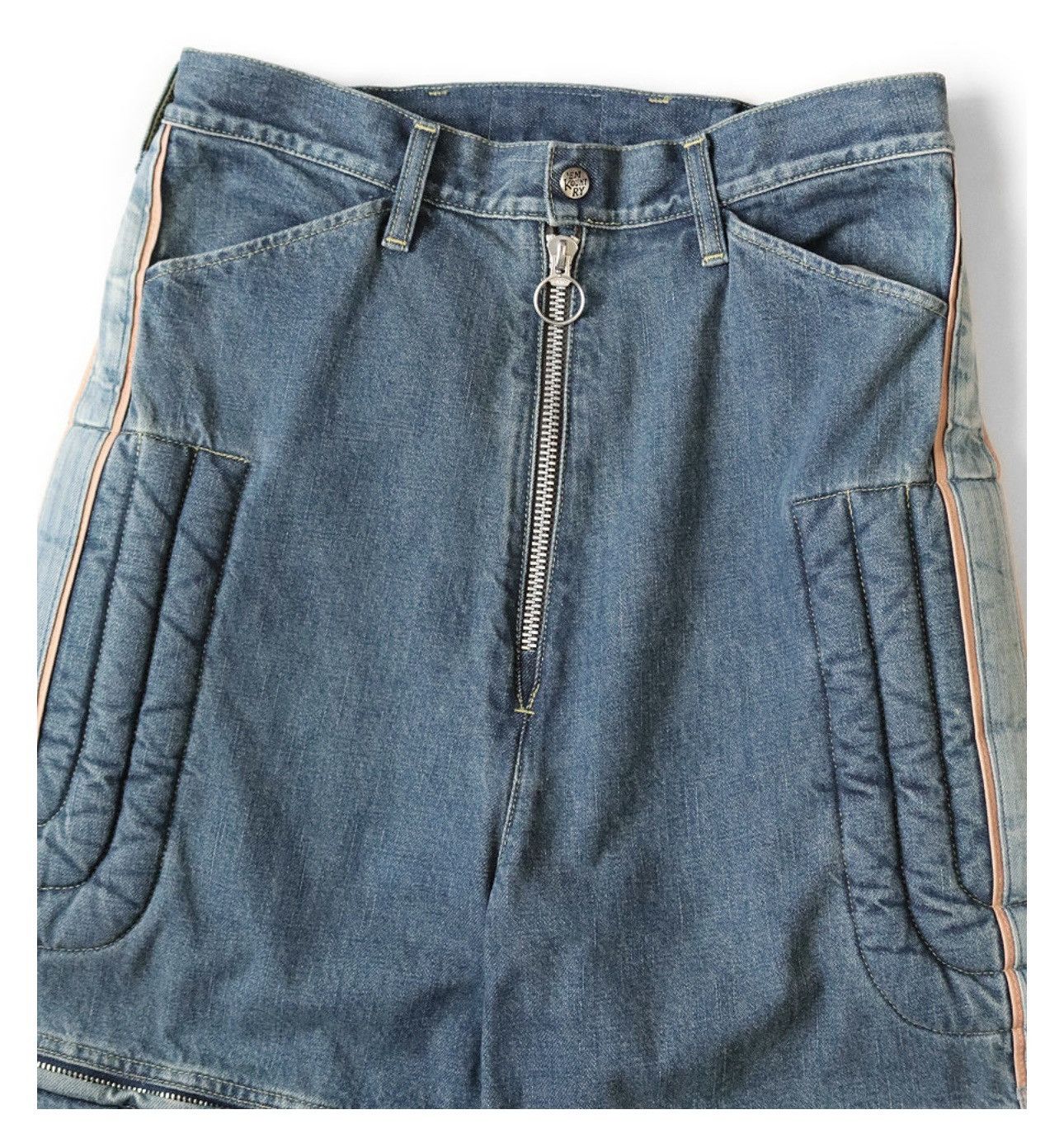Kapital Kapital Todo Terreno Motocross Denim (Exclusive Pop Up Drop) Size US 32 / EU 48 - 4 Thumbnail