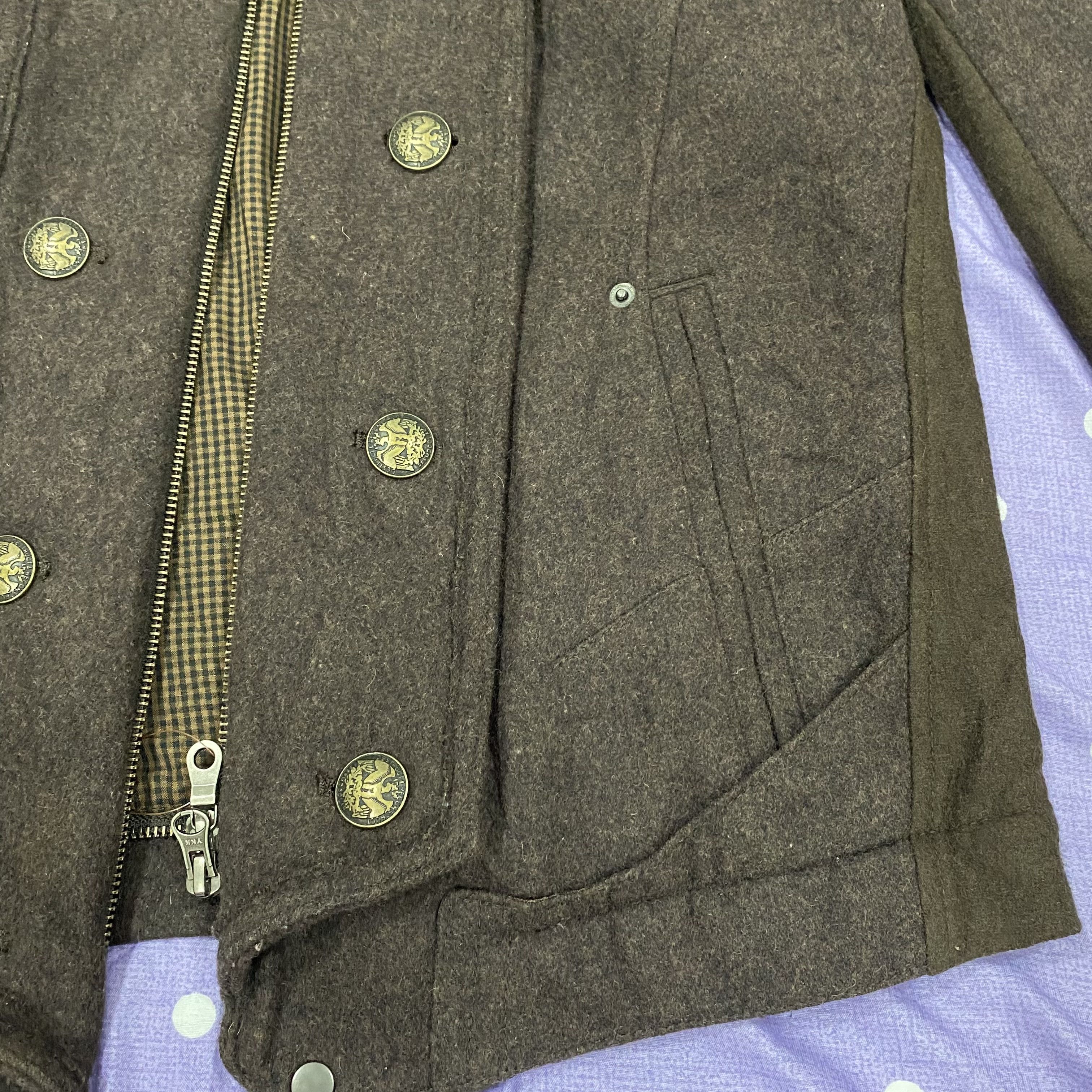 PPFM PPFM Wool Fur Jacket - Fit Size M Size US M / EU 48-50 / 2 - 6 Thumbnail
