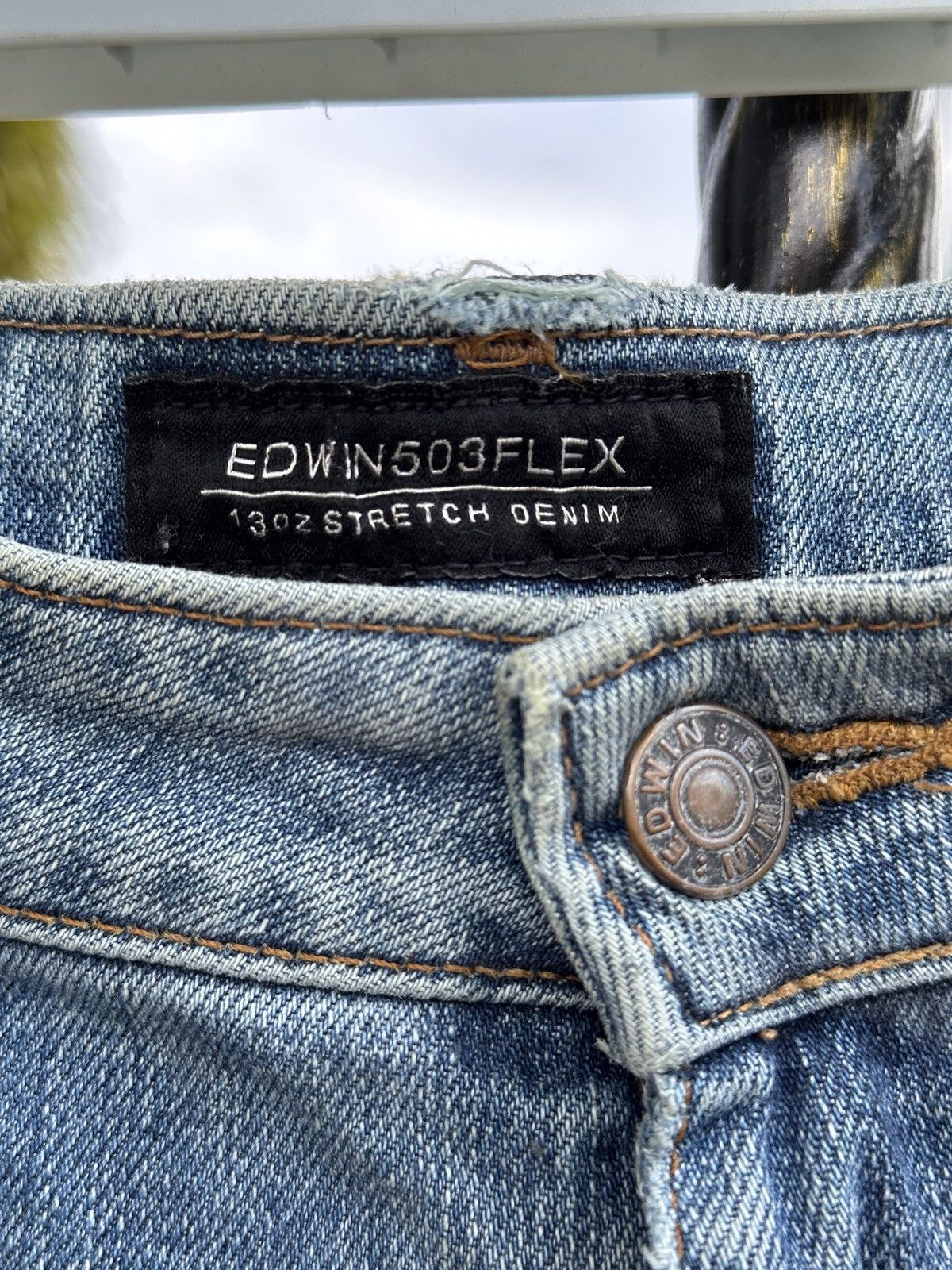 If Six Was Nine × Japanese Brand × KMRii 💥Edwin💥 Japanese Brand Edwin 503 Flex 13oz denim💥 Size US 30 / EU 46 - 3 Thumbnail