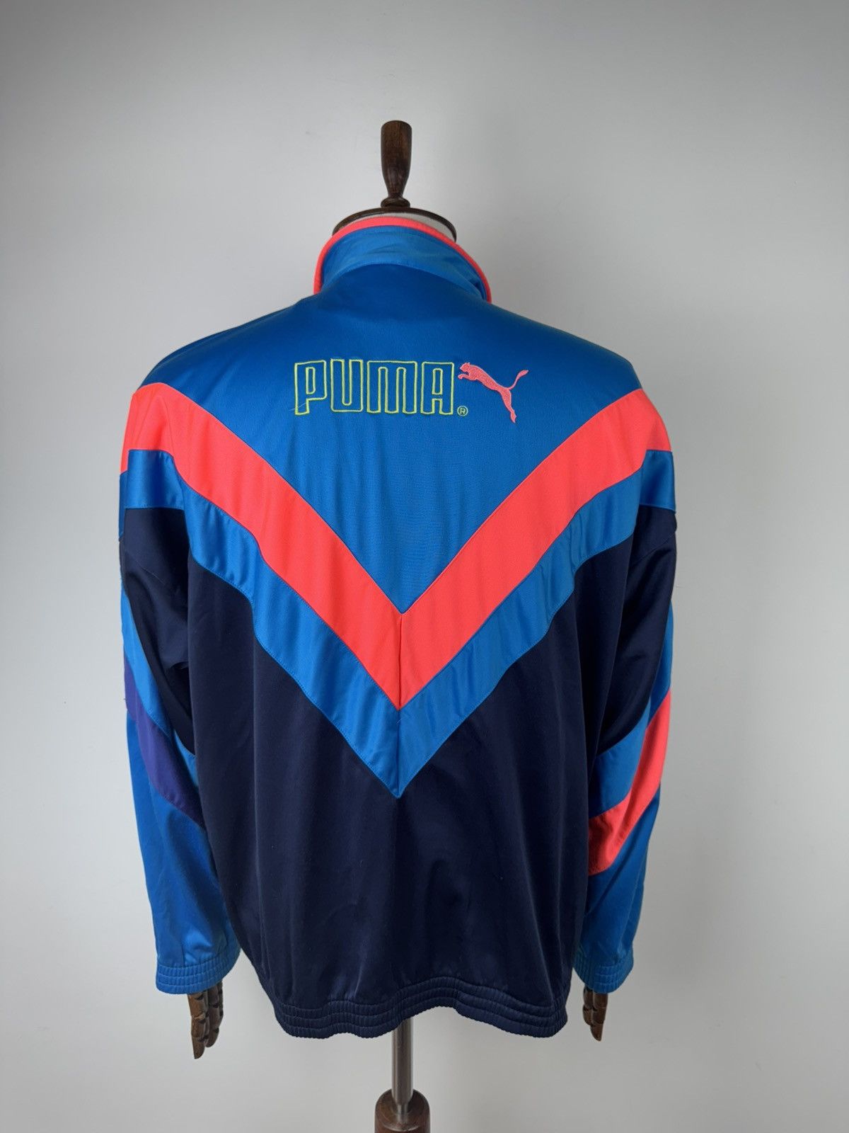 Puma × Vintage Men’s Vintage Puma Retro 90’ Track Top Jacket size 42 Size US L / EU 52-54 / 3 - 4 Thumbnail