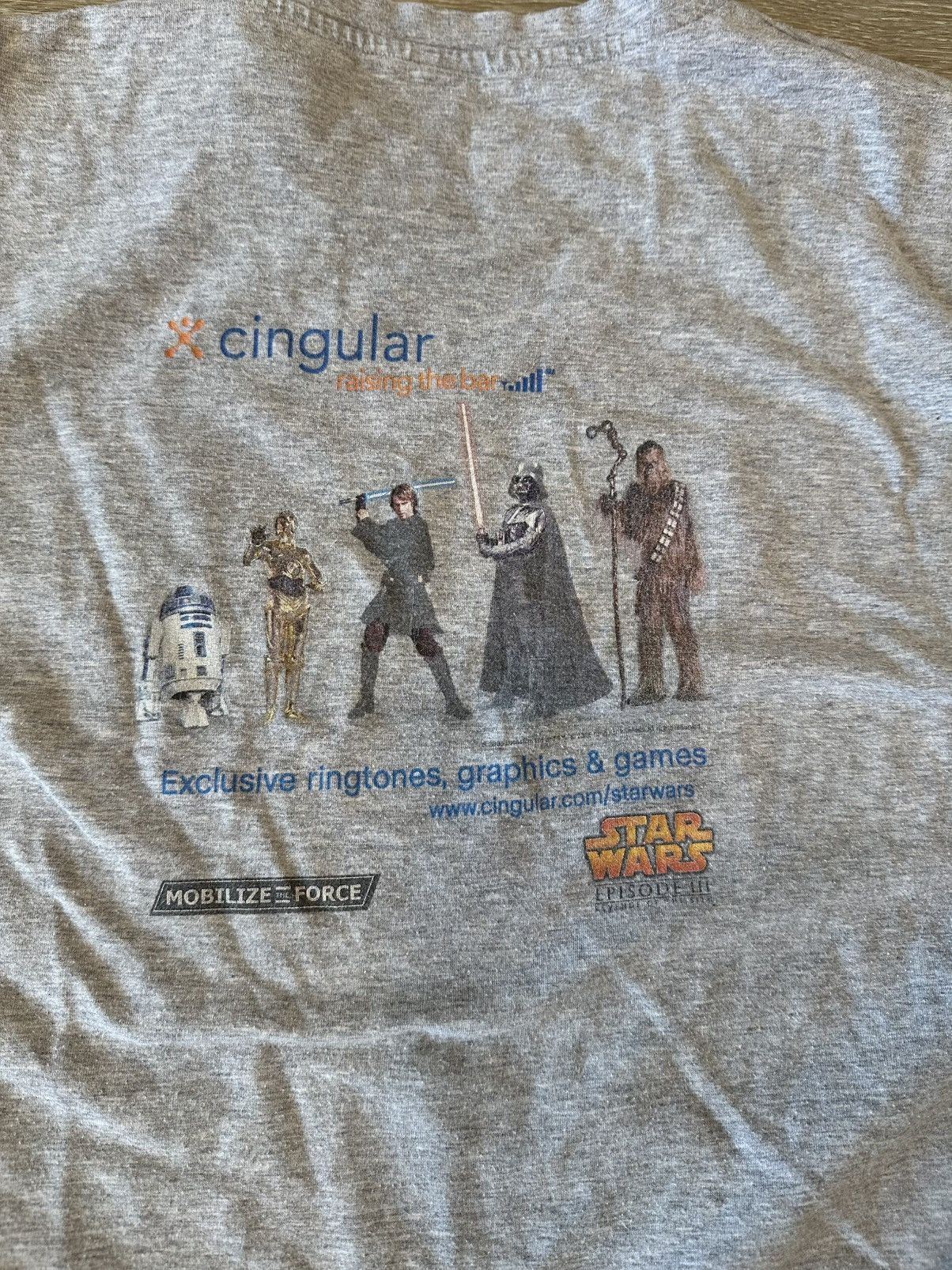 Star Wars 2005 ROTS Promo Longsleeve Size US XL / EU 56 / 4 - 5 Thumbnail