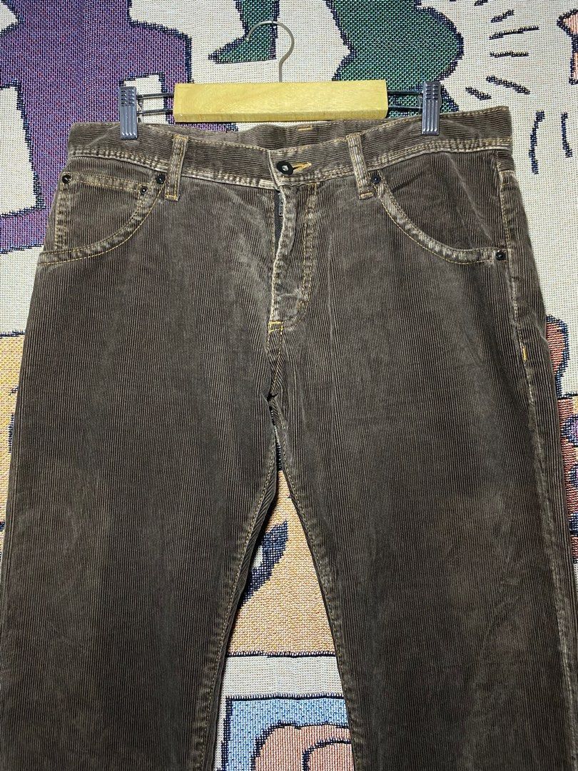 Tete Homme Tete Homme brown cord oants Size US 34 / EU 50 - 3 Thumbnail