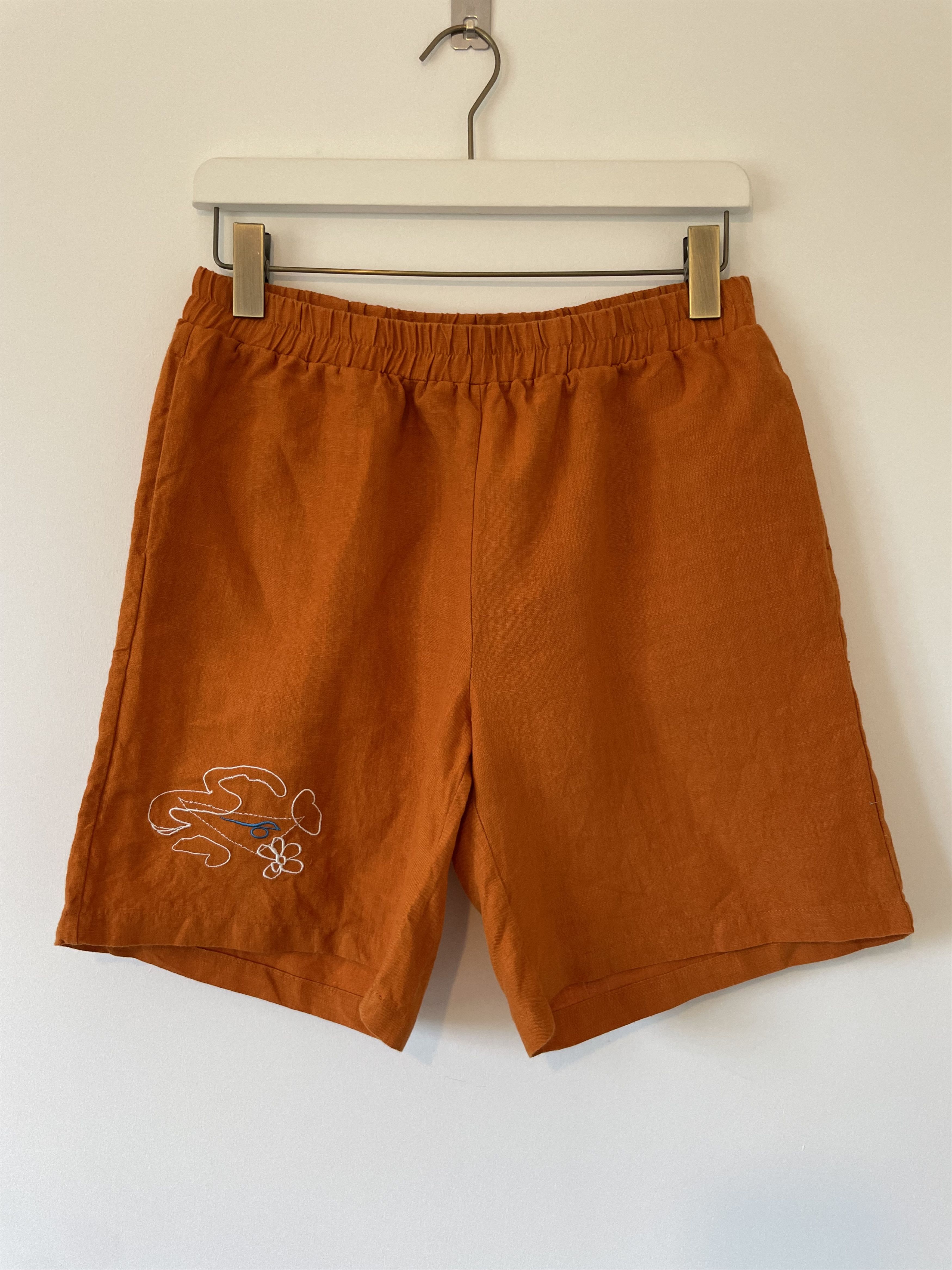 Bethany Williams CRAFT LEGACY EMBROIDERED SUMMER SHORTS Size US 30 / EU 46 - 1 Thumbnail