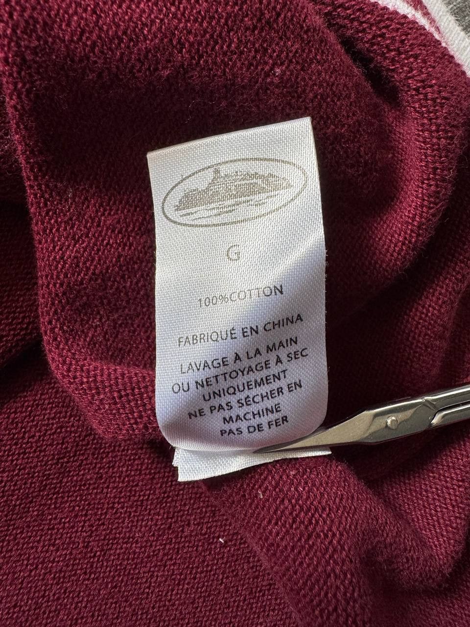 Corteiz Corteiz Deala Burgundy Knit Tee T-Shirt Size US L / EU 52-54 / 3 - 8 Thumbnail