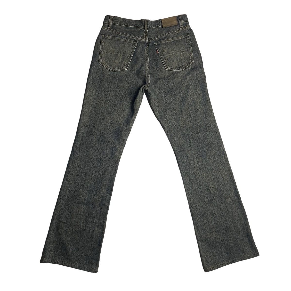 If Six Was Nine 🇯🇵 VINTAGE GOLD RUSH RUSTY MUD WASHED DENIM PANTS Size US 30 / EU 46 - 2 Thumbnail