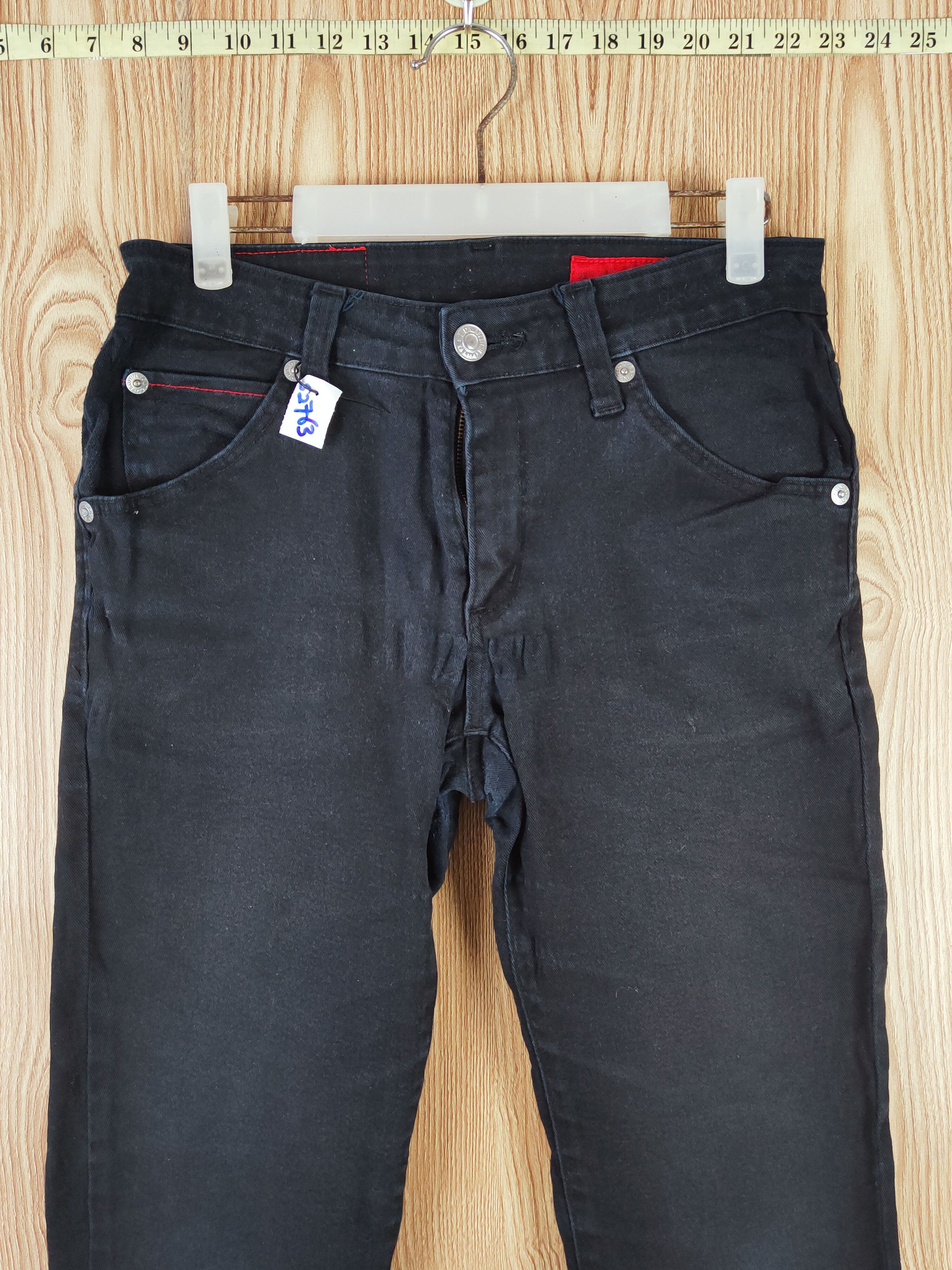 Edwin Edwin Black Distressed Ripped Jeans #S2763 Size US 29 - 2 Thumbnail