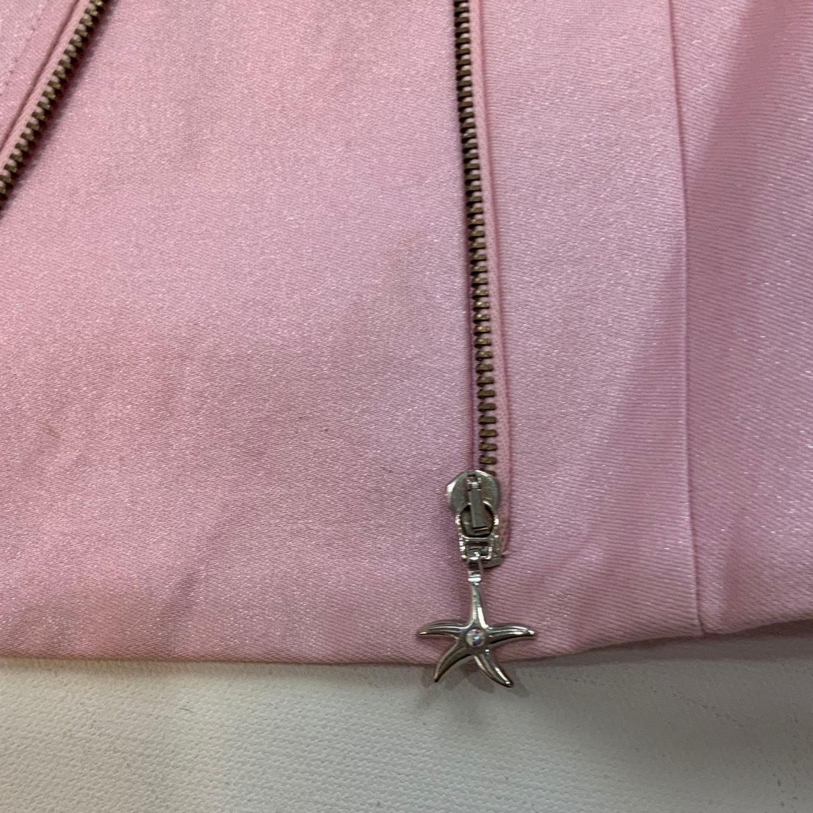 Versace Vintage Versace pink studded jacket Size 44S - 6 Thumbnail