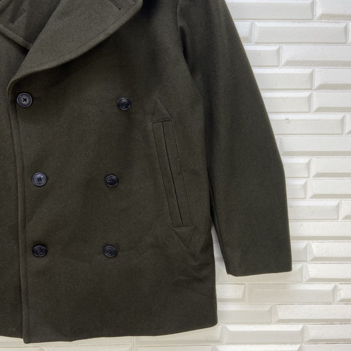 Jil Sander × Uniqlo Jil Sander X Uniqlo Double Breasted Heavy Wool Coat Size US S / EU 44-46 / 1 - 6 Thumbnail