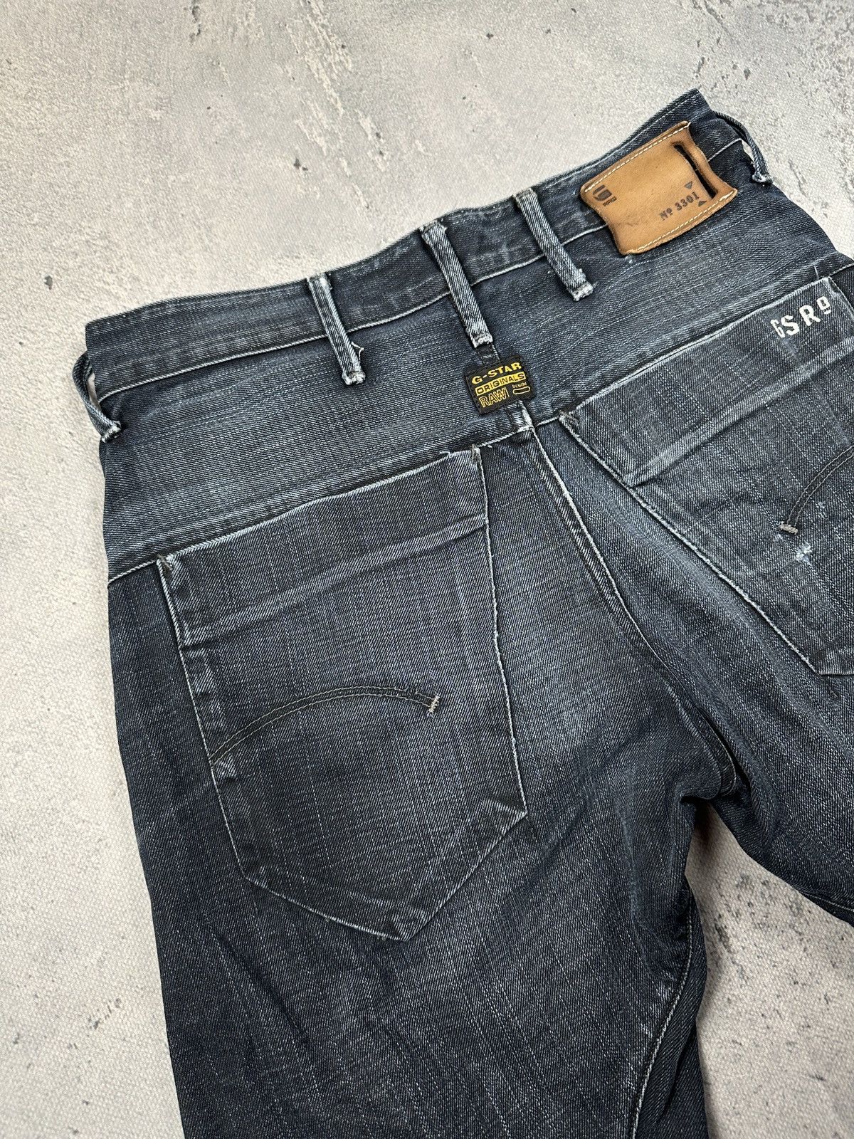 G-Star G Star Raw Radar Duty Loose Dark Wash Denim Jeans Archive Size US 31 - 11 Thumbnail