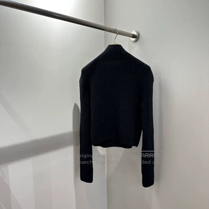Hermes Hermes High Collar Zipper Wool Long Sleeve Size S / US 4 / IT 40 - 2 Thumbnail