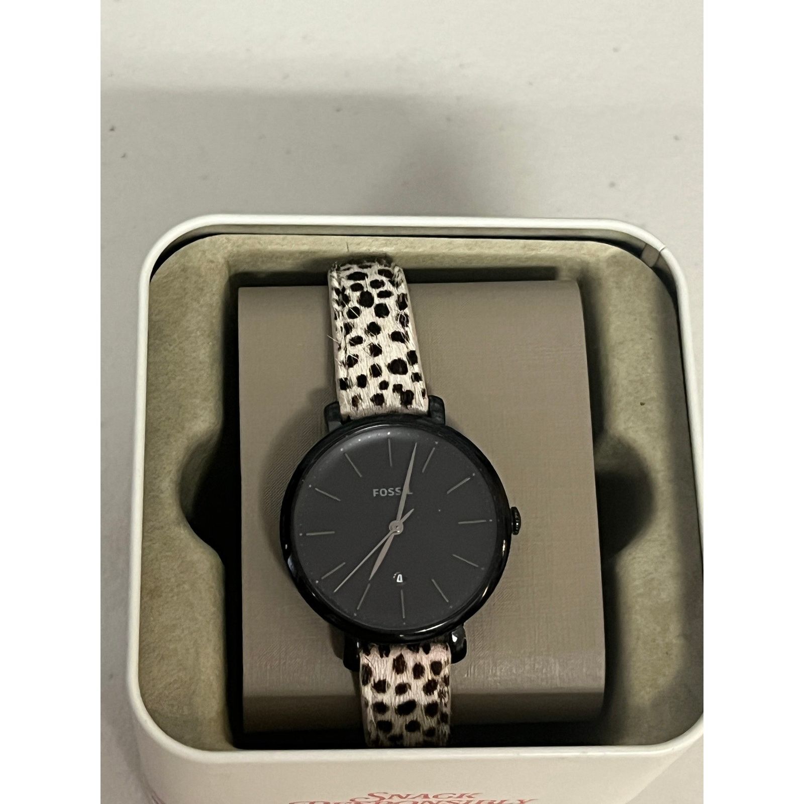 Fossil Fossil ES4725 Jacqueline Quartz Black Dial Women display picture 1