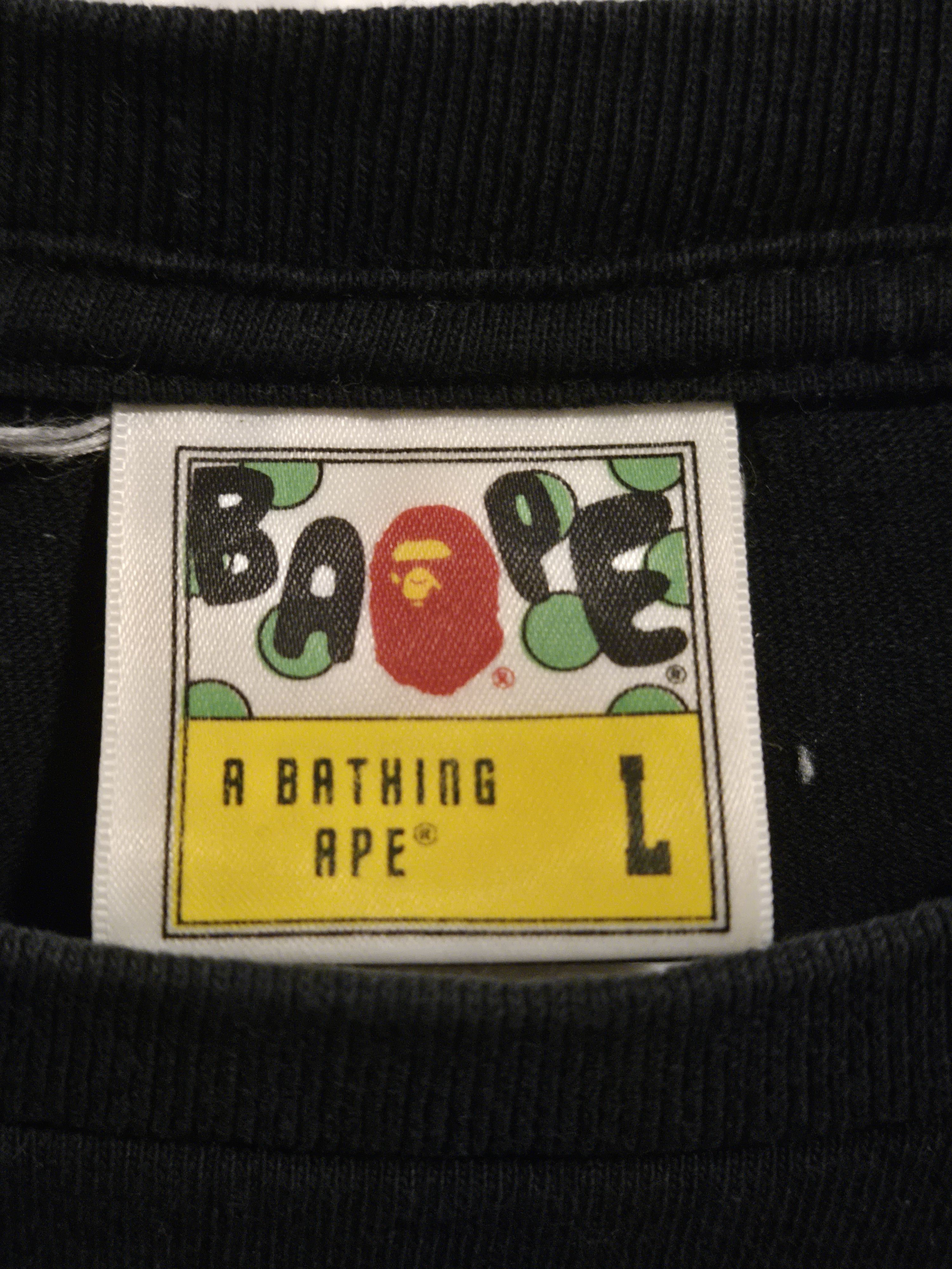 Bape BAPE Camo College Tee Black/Green SS21 Size Large Size US L / EU 52-54 / 3 - 3 Thumbnail