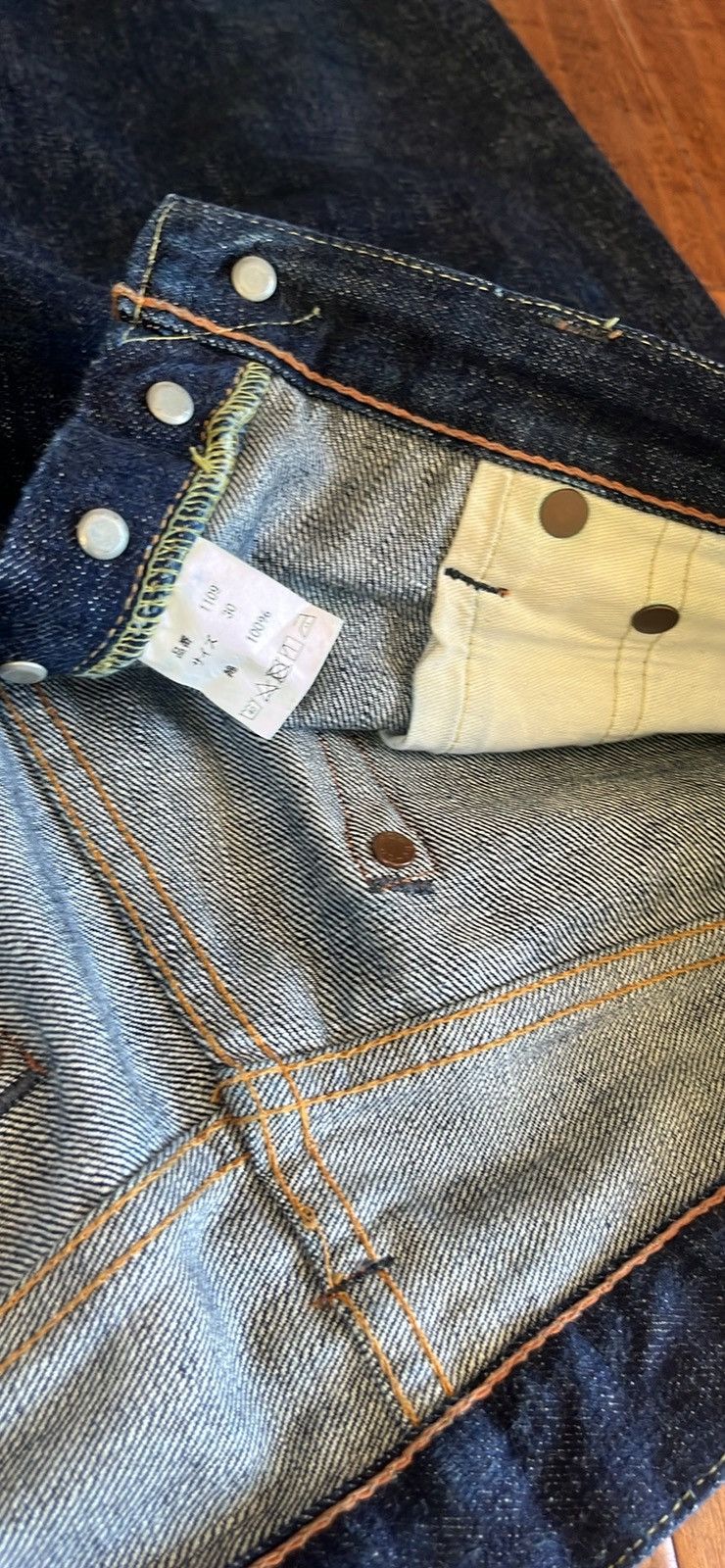 Full Count & Co. Slim 1109 Selvedge Denim Size US 30 / EU 46 - 5 Thumbnail