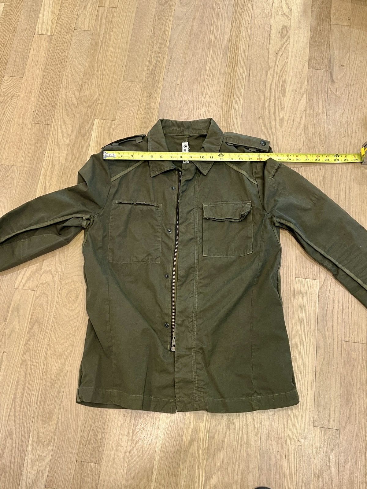 Nice Collective Nice Collective Olive light weight military jacket y2k Size US M / EU 48-50 / 2 - 5 Thumbnail