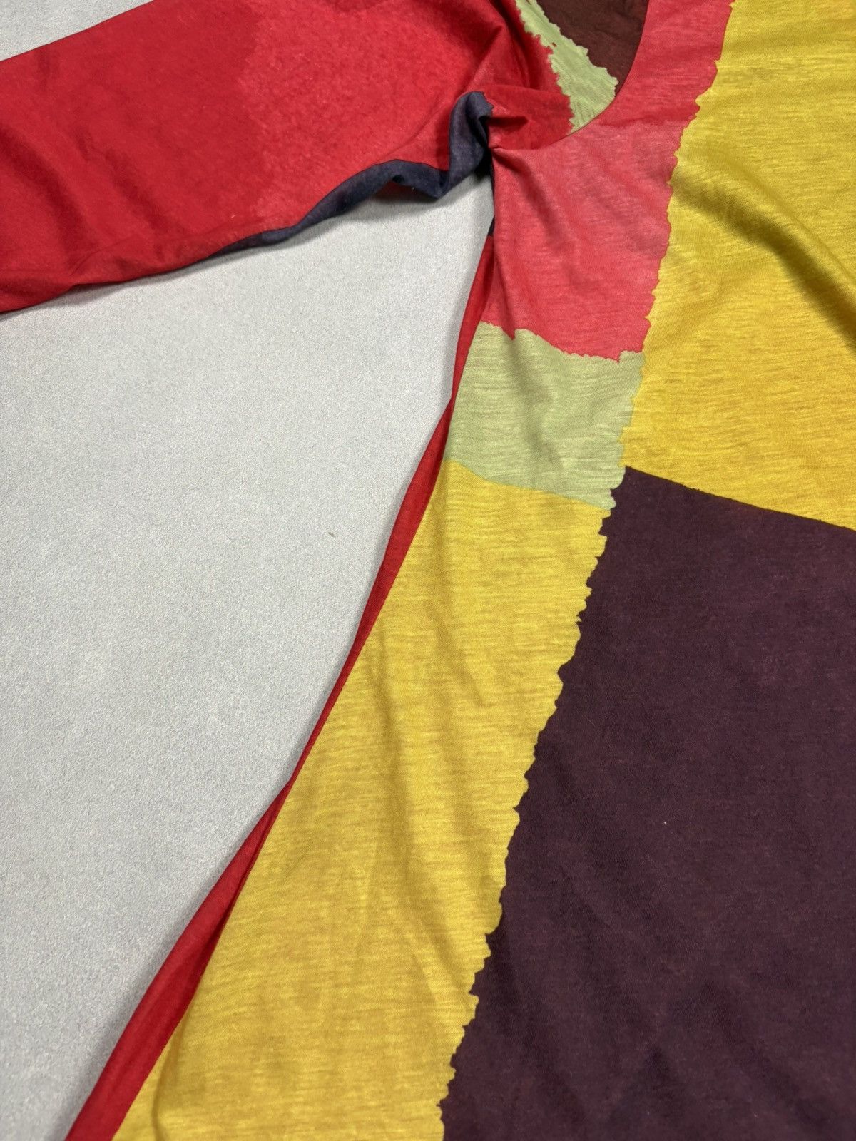 Rundholz Rundholz Abstract Color Block Mesh Long Sleeve Top Size M Size M / US 6-8 / IT 42-44 - 20 Thumbnail