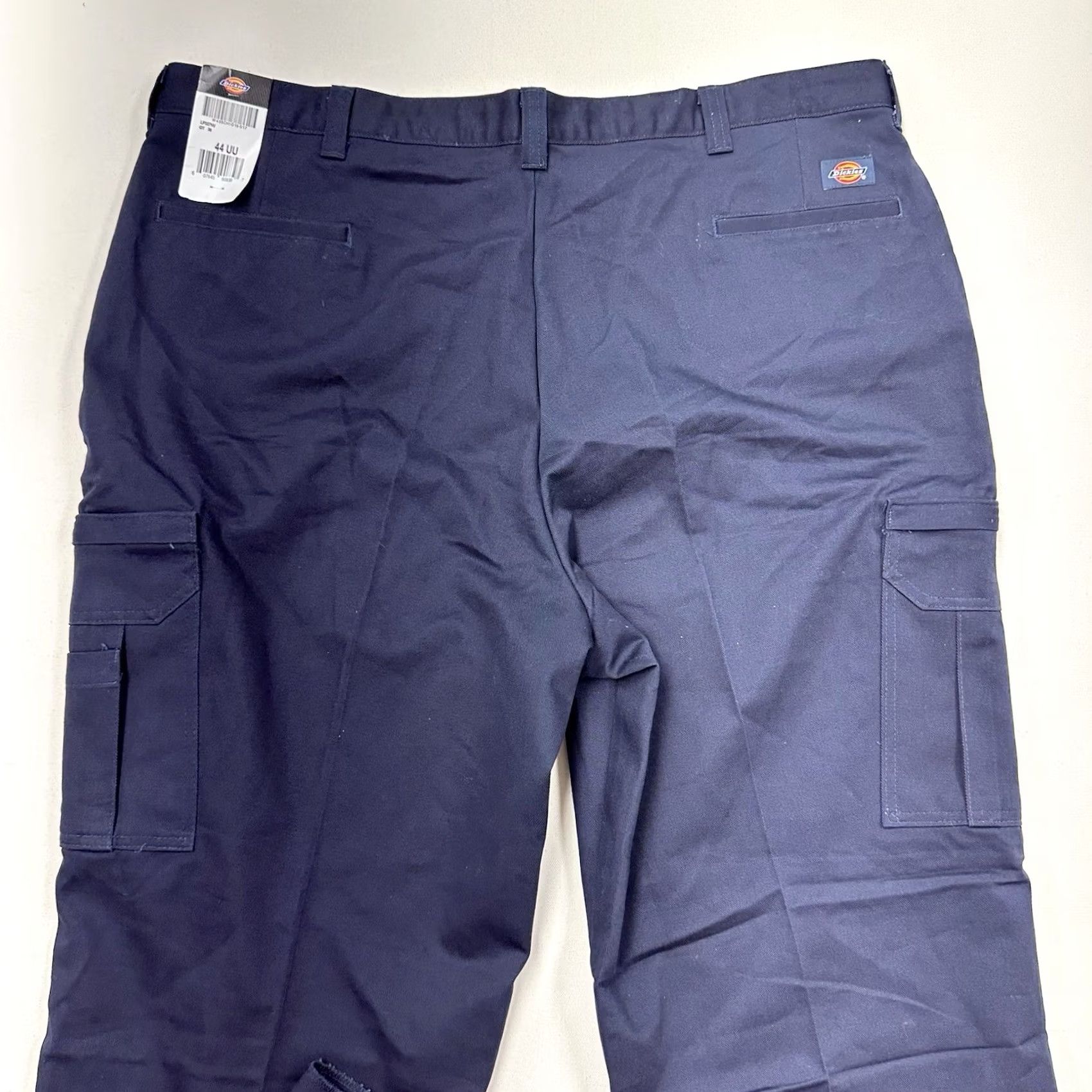 Dickies DICKIES CARGO PANTS Mens 44UU LP337NV Industrial 100% COTTON Navy BLUE UU Pant Mens Size US 44 / EU 60 - 3 Thumbnail