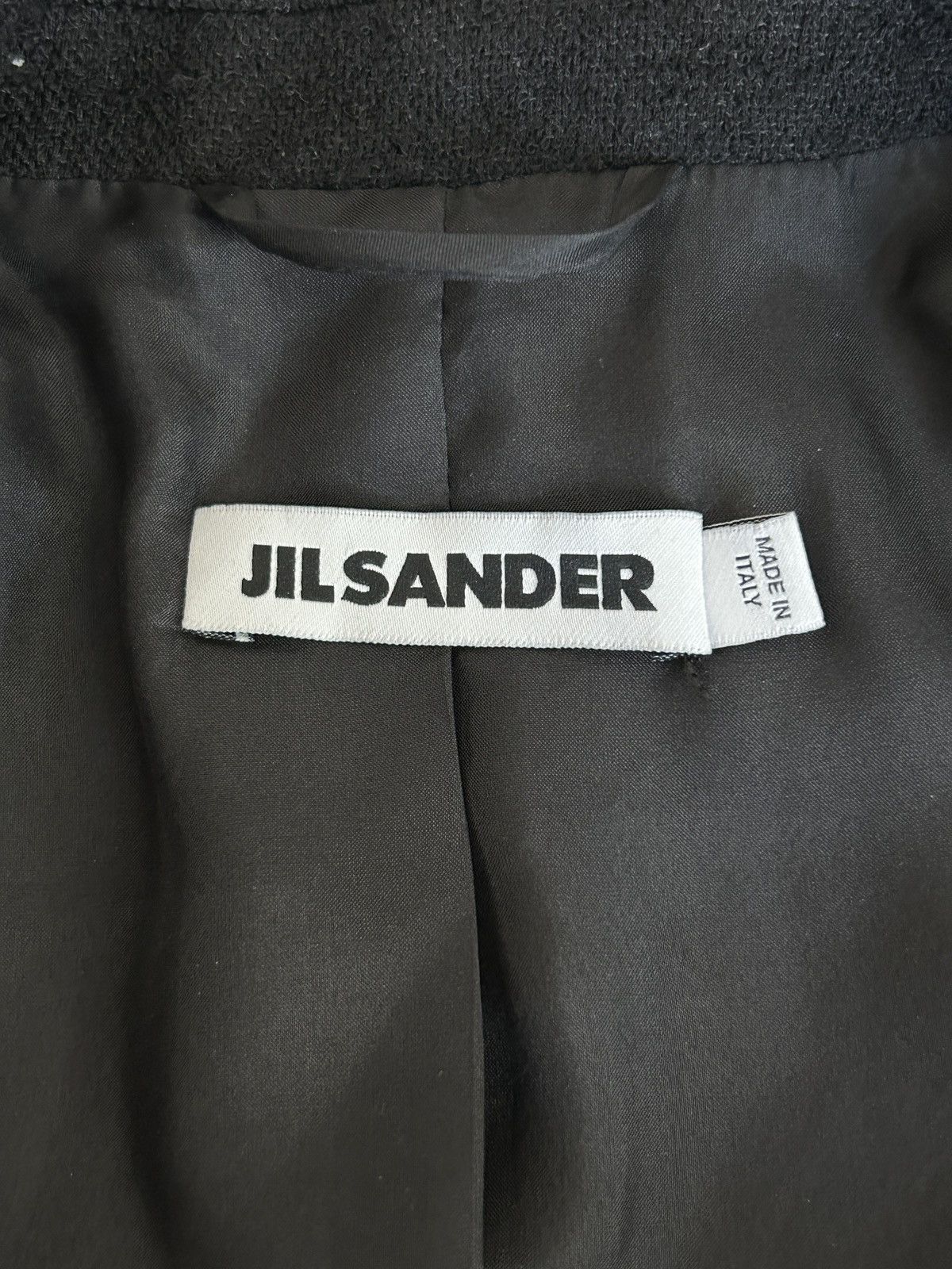 Jil Sander Hybrid Blend Pattern Blazer Size S / US 4 / IT 40 - 6 Thumbnail