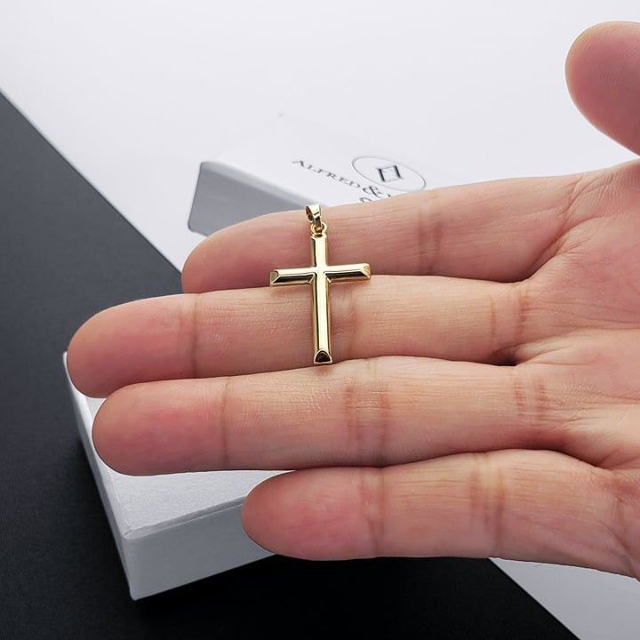Other Latin Crucifix Christian Cross Pendant in 14k Yellow Gold Size ONE SIZE - 3 Thumbnail