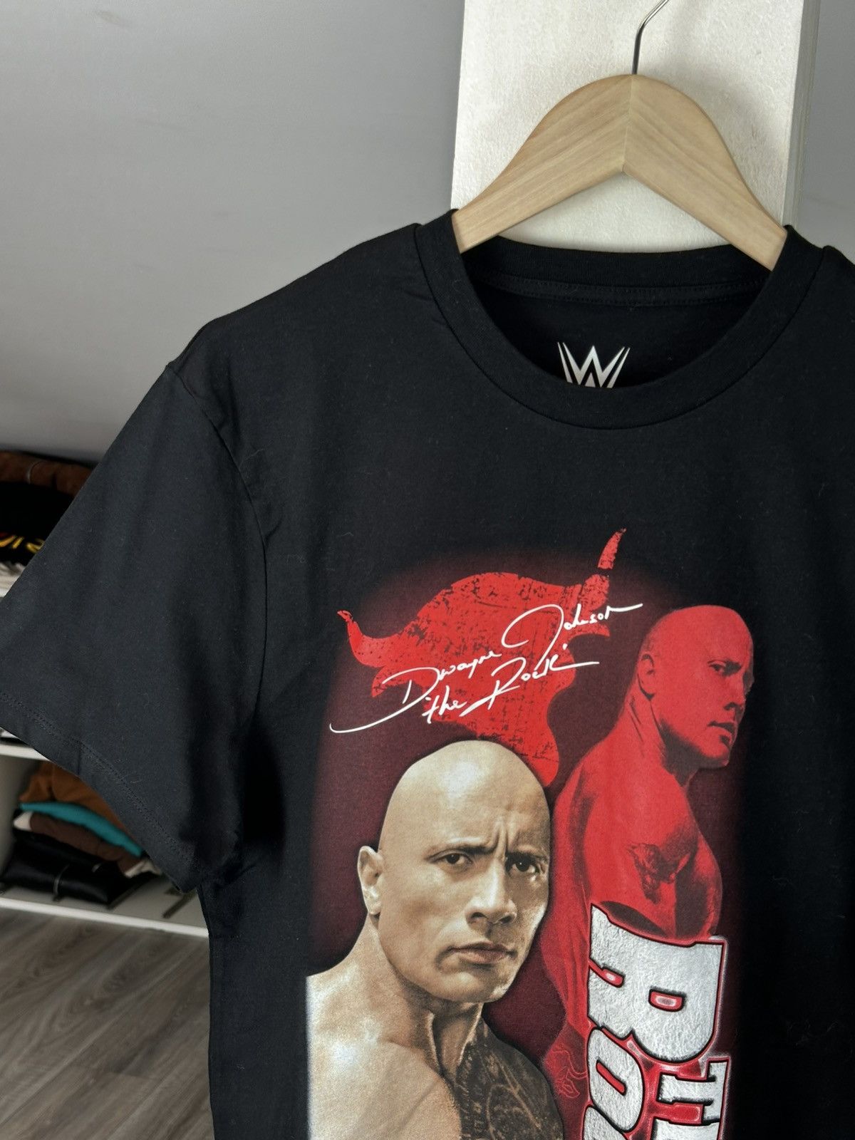 Vintage Vintage THE ROCK WWE Tee Wrestling Size US M / EU 48-50 / 2 - 2 Thumbnail