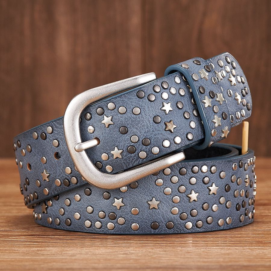 Japanese Brand × Vintage Women Tiny Star Pin Belt Size ONE SIZE - 1 Thumbnail