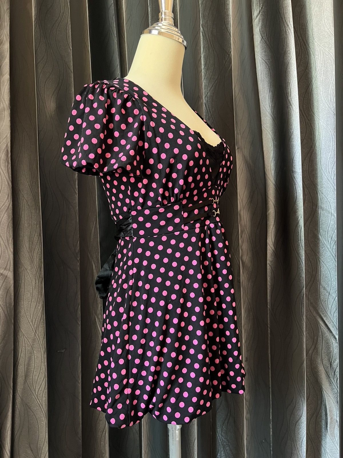 Other CECIL MC BEE POLKADOT MINI DRESS Size S / US 4 / IT 40 - 3 Thumbnail