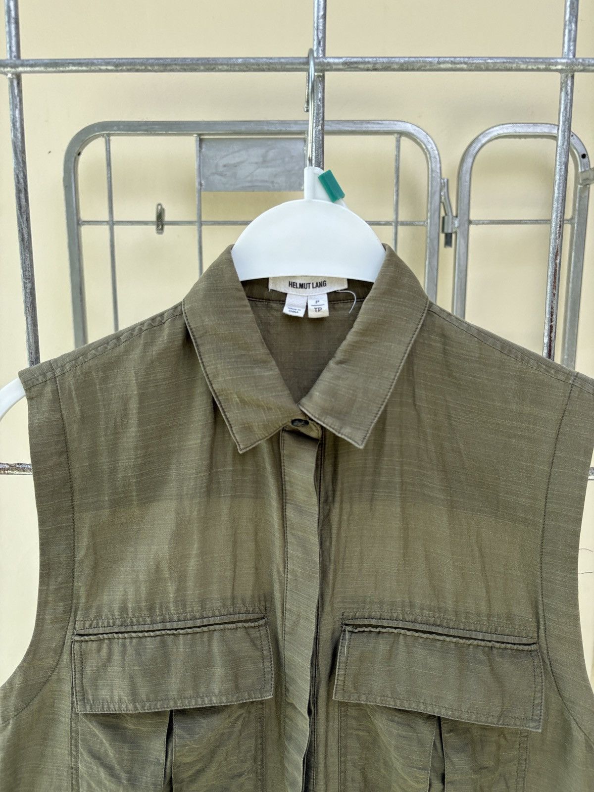 Helmut Lang Helmut Lang sleeveless shirt Size M / US 6-8 / IT 42-44 - 2 Thumbnail