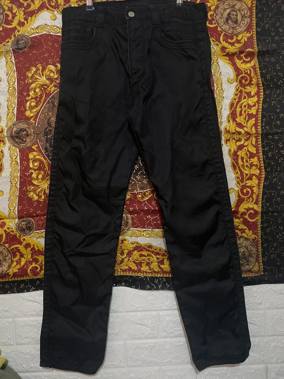 Prada Prada 2016 nylon/denim pants Size US 30 / EU 46 - 1 Thumbnail