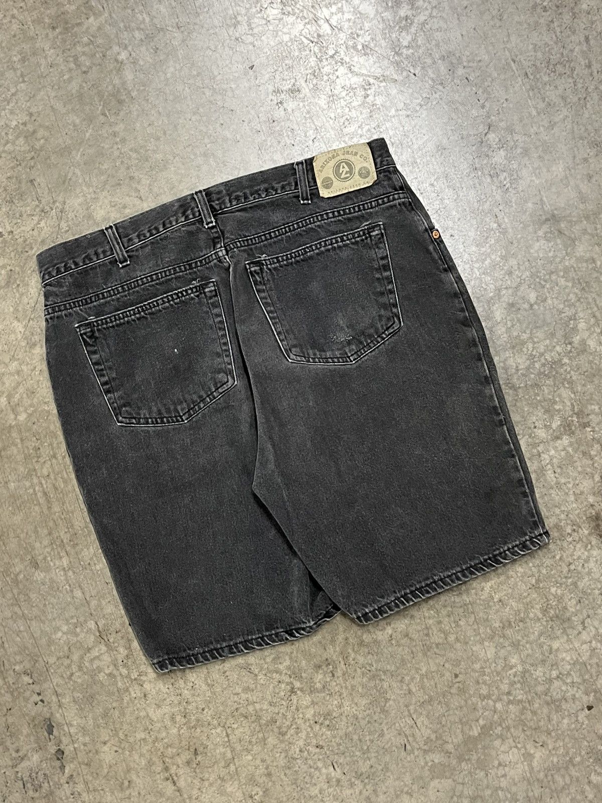 Vintage Jorts baggy fit vintage black pair streetwear skater Size US 36 / EU 52 - 2 Thumbnail