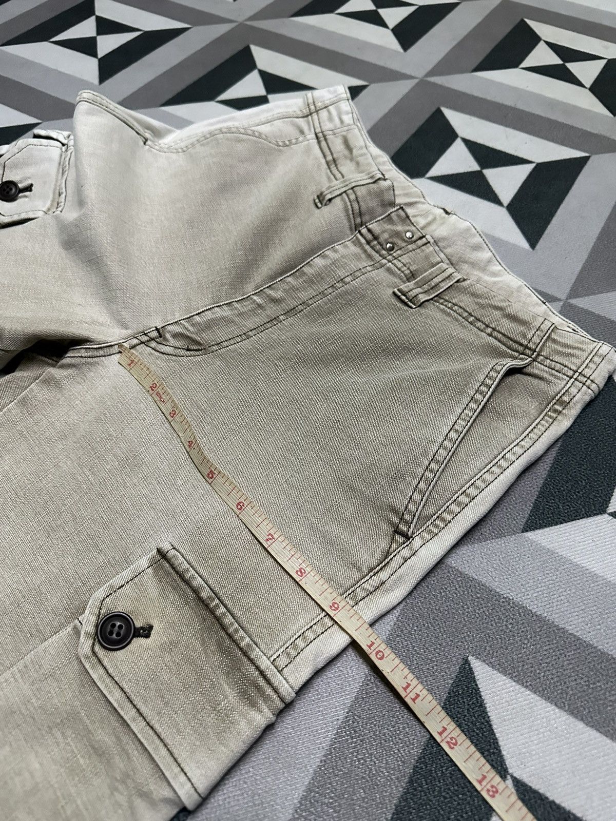 Vintage Men bigi flared cargo pants Size US 31 - 15 Thumbnail